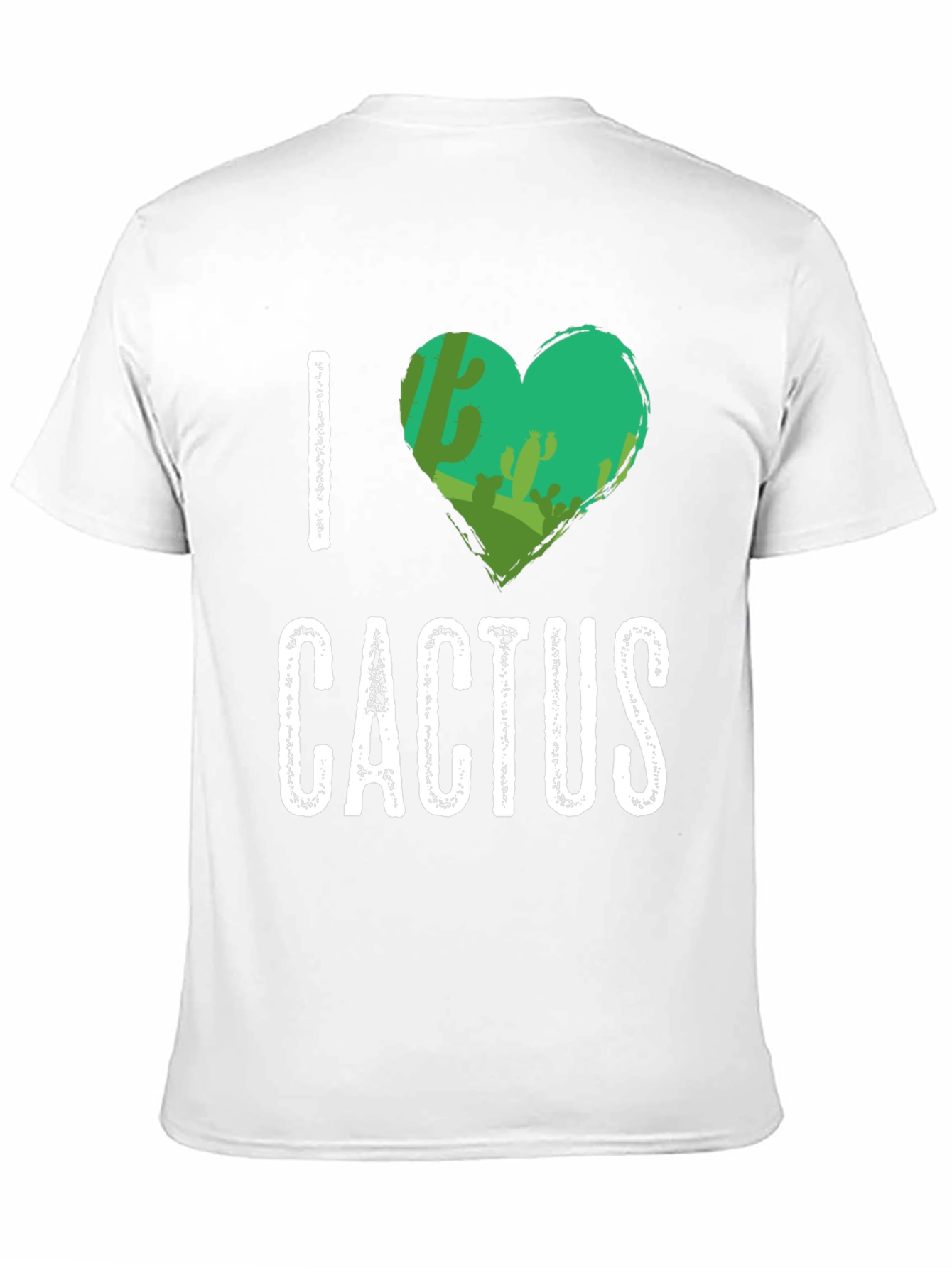 I Heart Cactus Graphic T-Shirt
