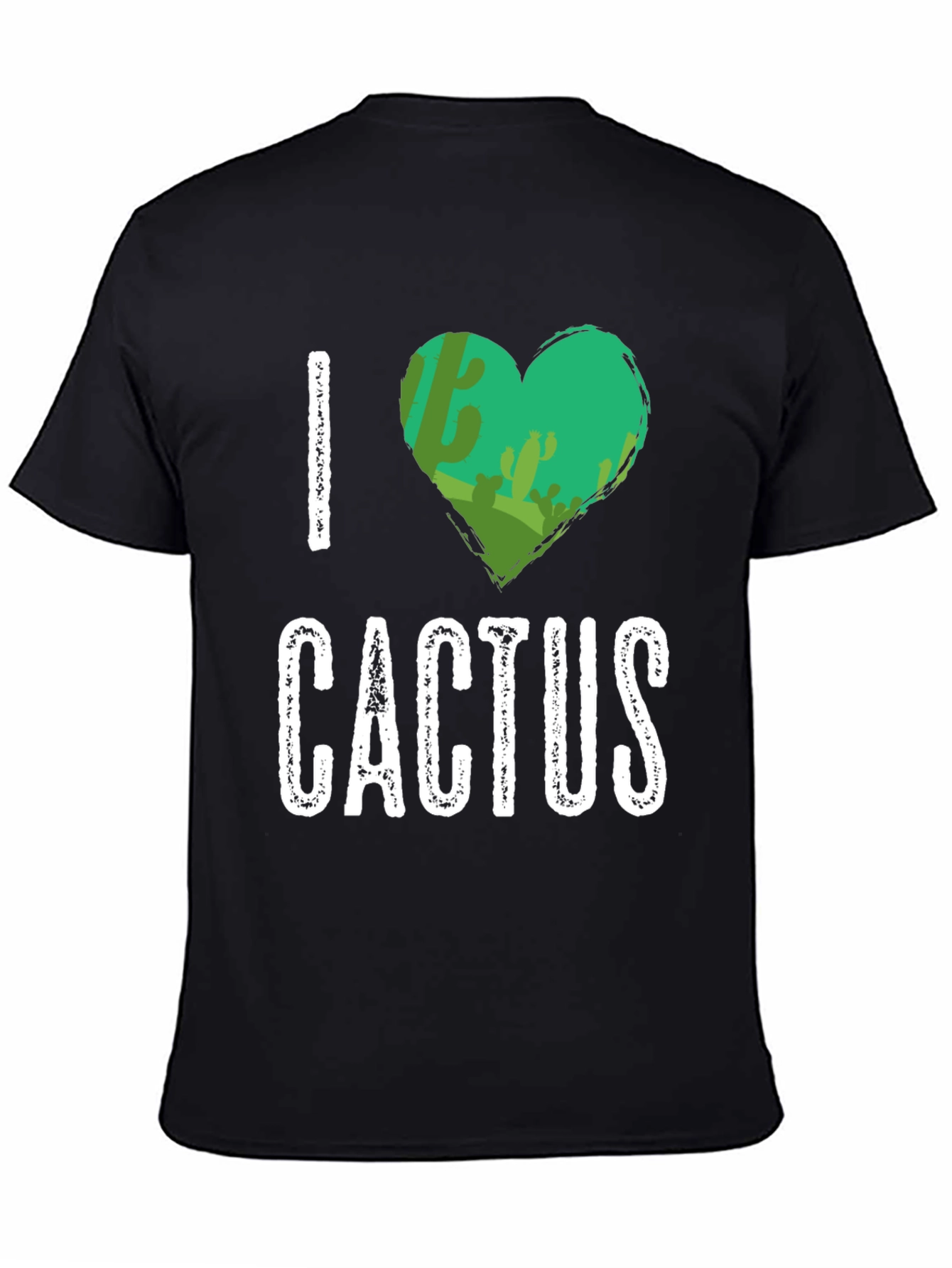 I Heart Cactus Graphic T-Shirt