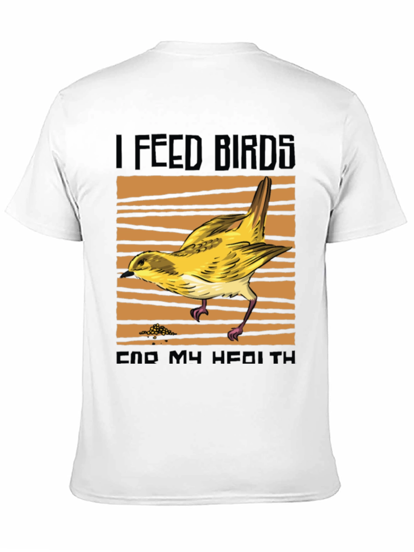 I Feed Birds End My Health T-Shirt