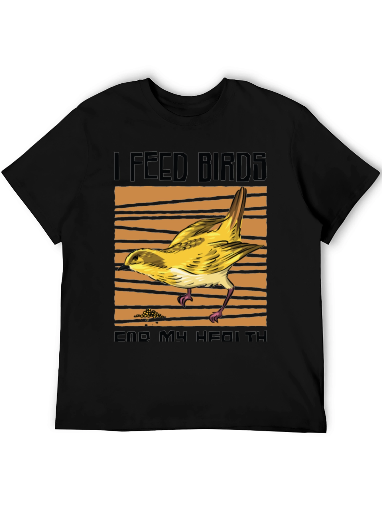 I Feed Birds End My Health T-Shirt