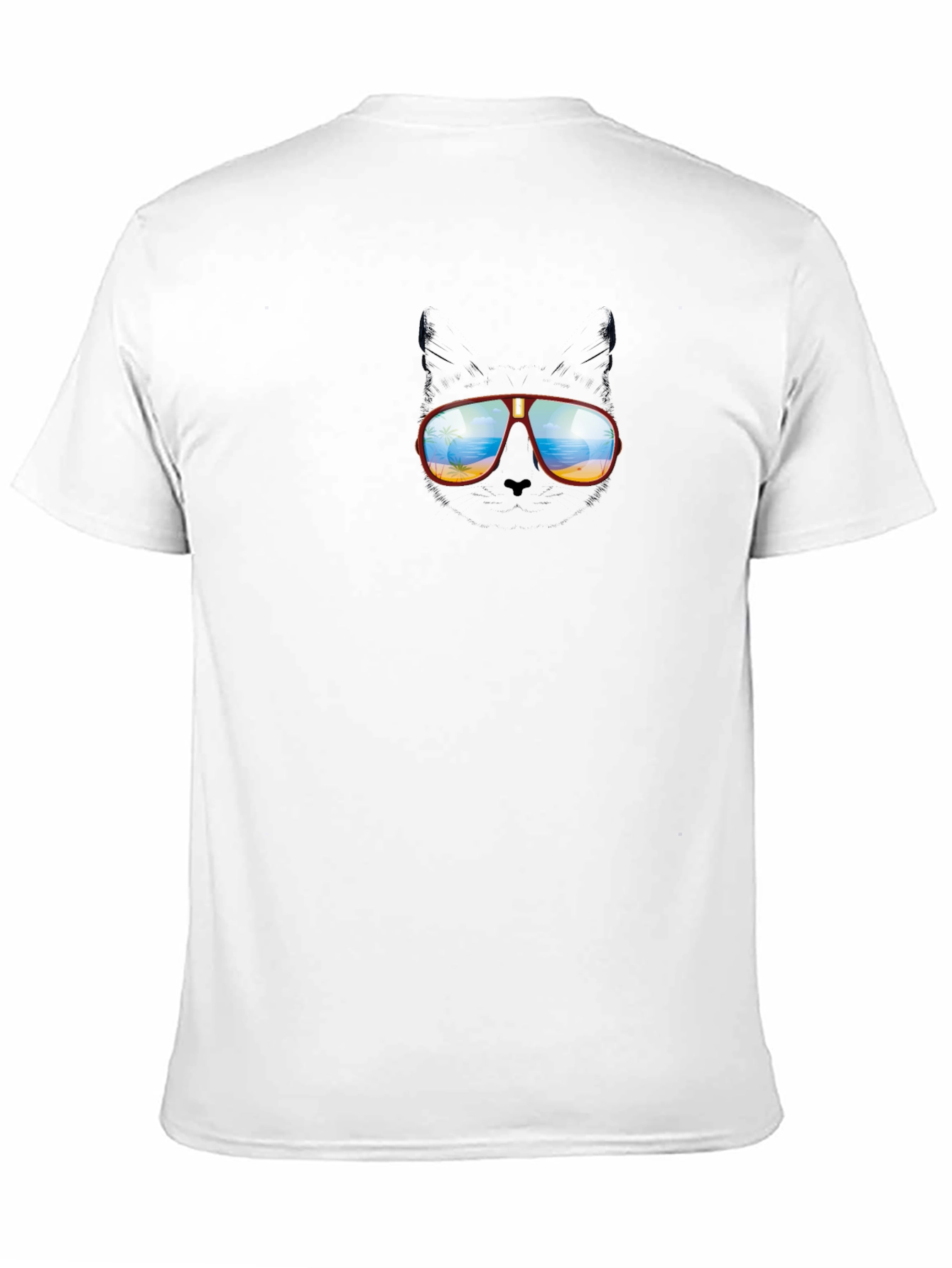 Cool Cat in Shades Graphic T-Shirt