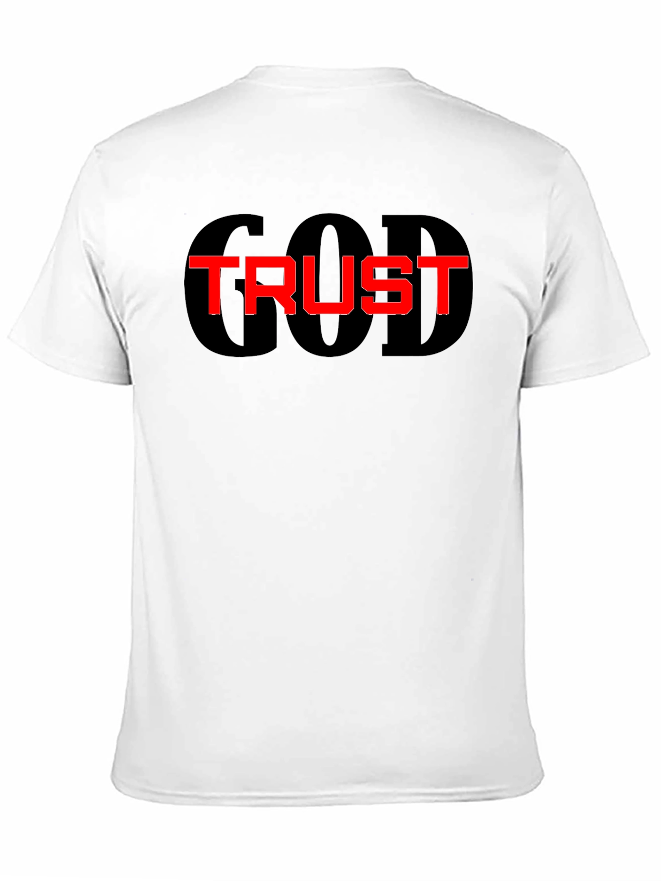 Trust God Black Graphic Tee