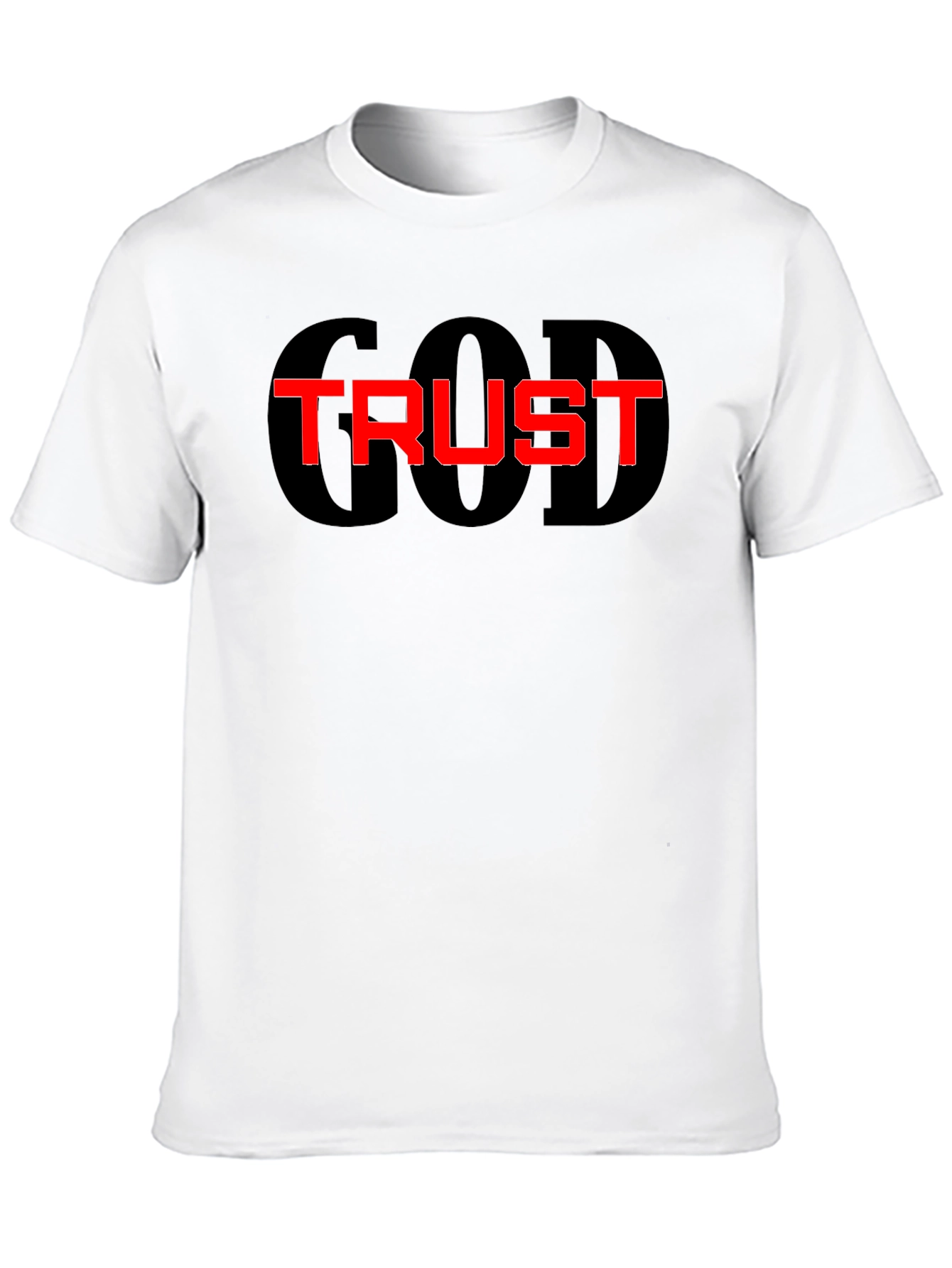 Trust God Black Graphic Tee