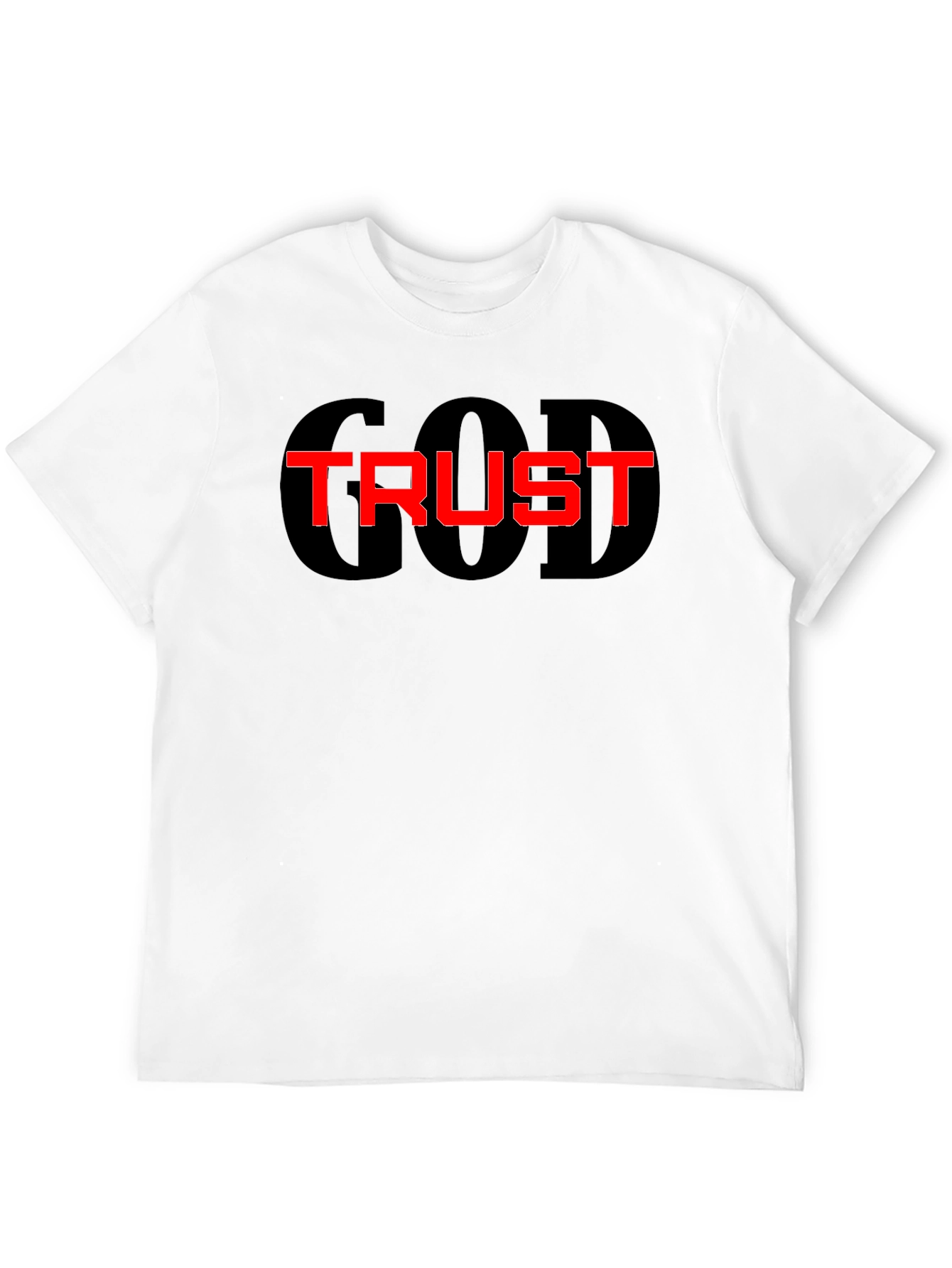 Trust God Black Graphic Tee