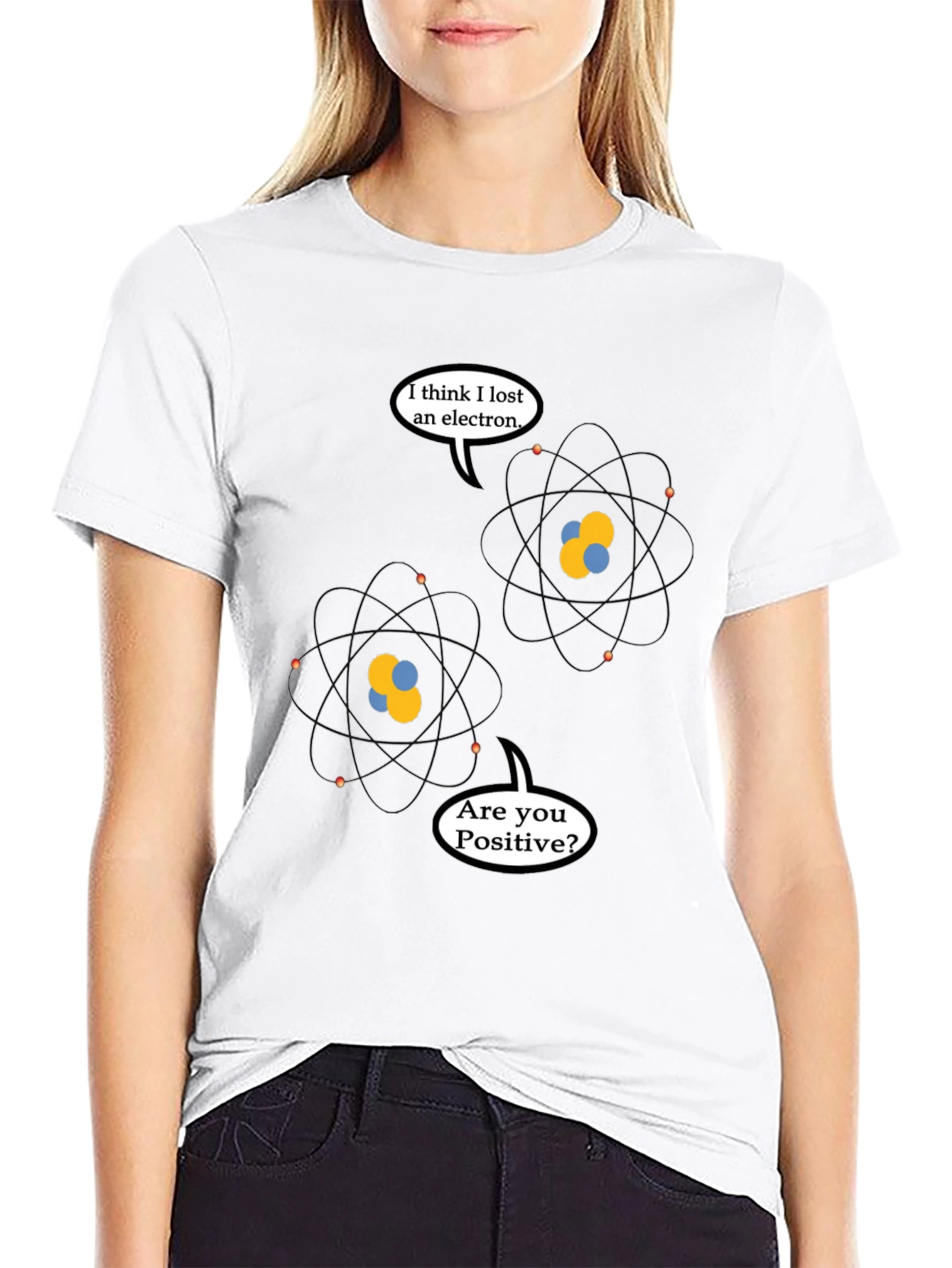 Funny Physics Pun T-Shirt - Lost Electron