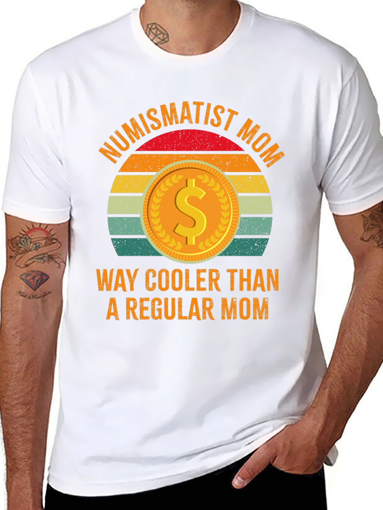 Numismatist Mom T-Shirt - Way Cooler Than Regular!