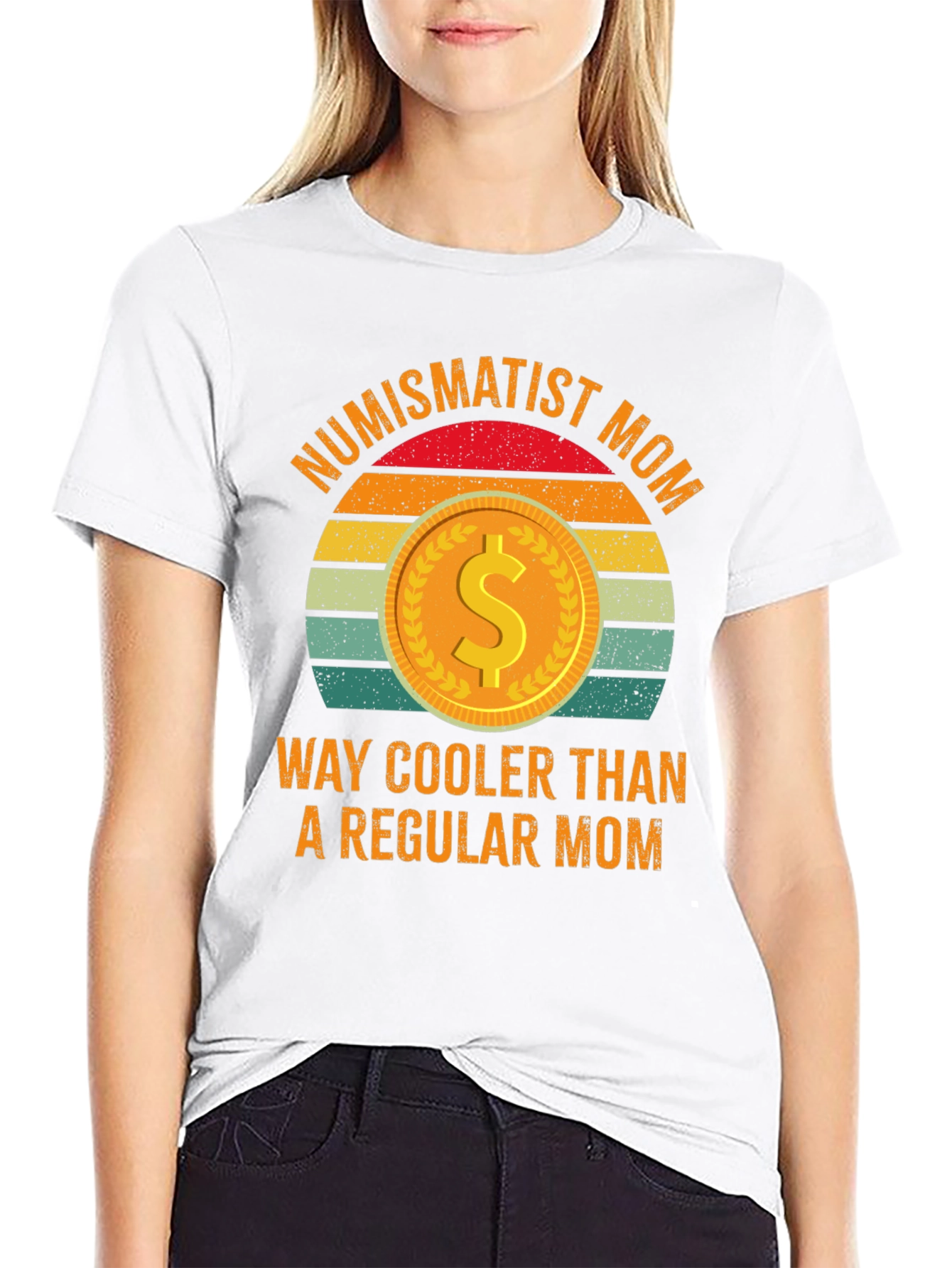 Numismatist Mom T-Shirt - Way Cooler Than Regular!