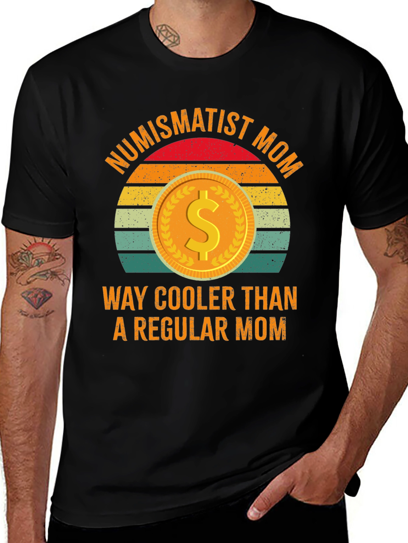 Numismatist Mom T-Shirt - Way Cooler Than Regular!