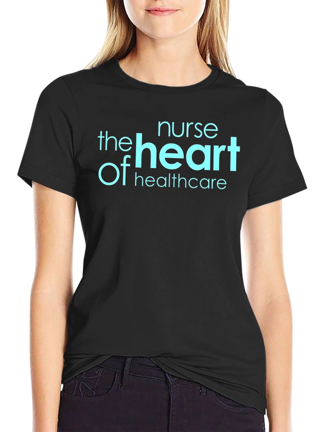 Nurse Heart Healthcare Graphic Tee