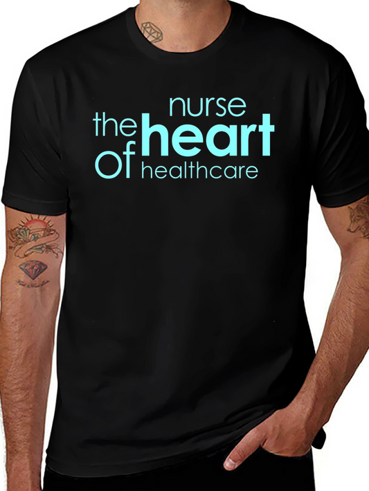 Nurse Heart Healthcare Graphic Tee