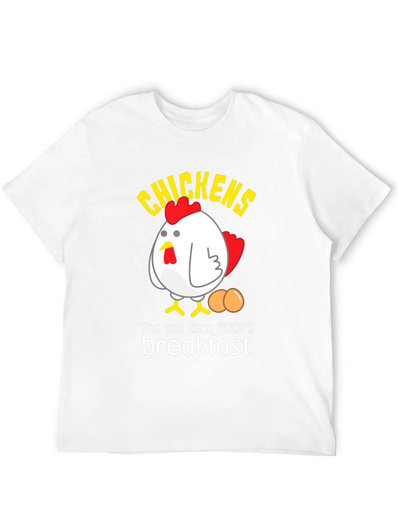 Funny Chicken T-Shirt - Breakfast Egg Lover