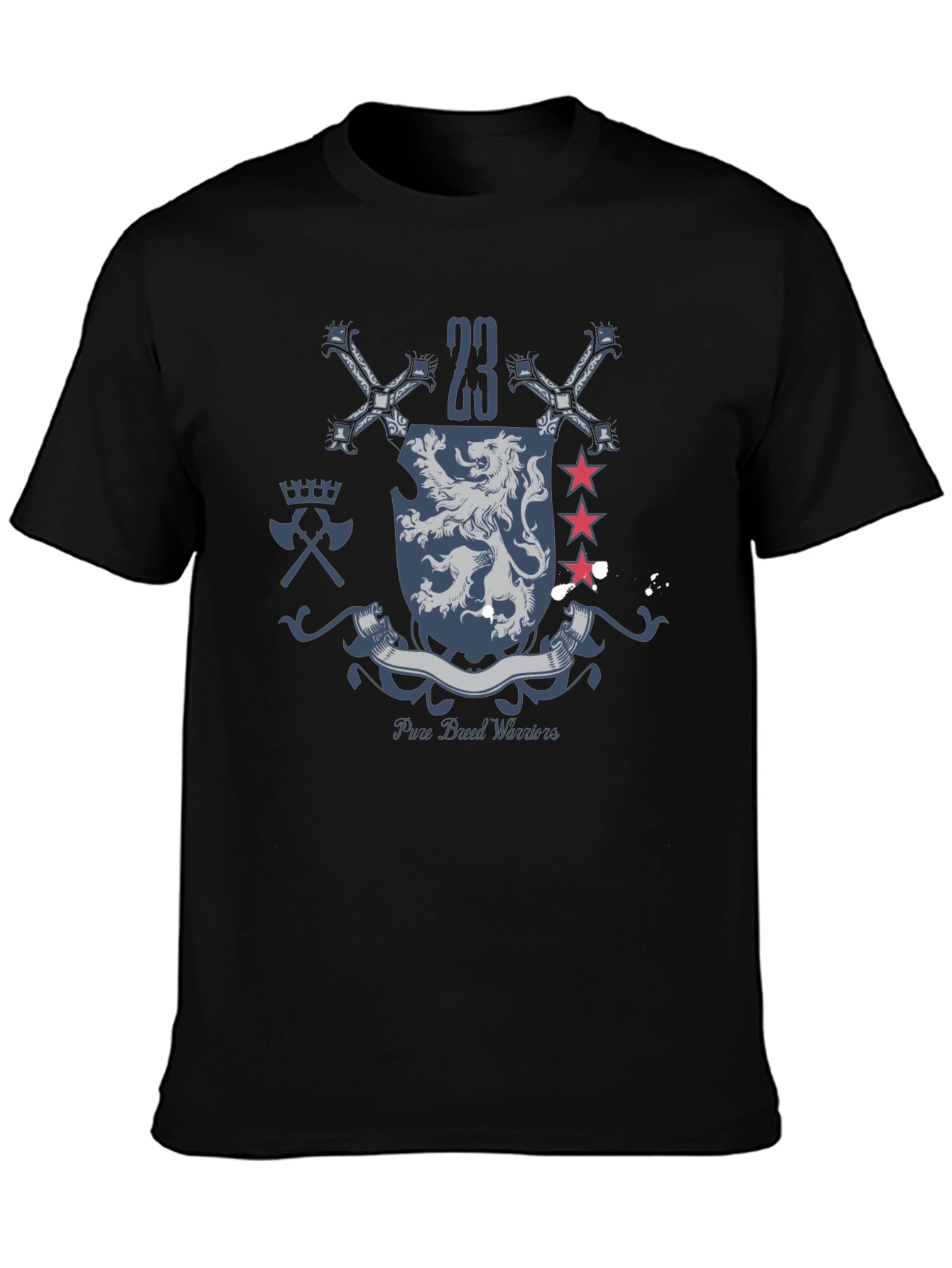 Pure Blood Warriors Crest Graphic T-Shirt