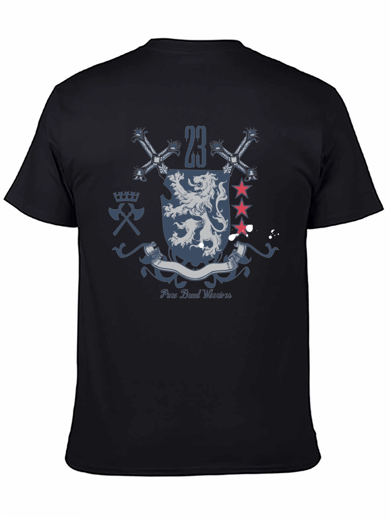 Pure Blood Warriors Crest Graphic T-Shirt