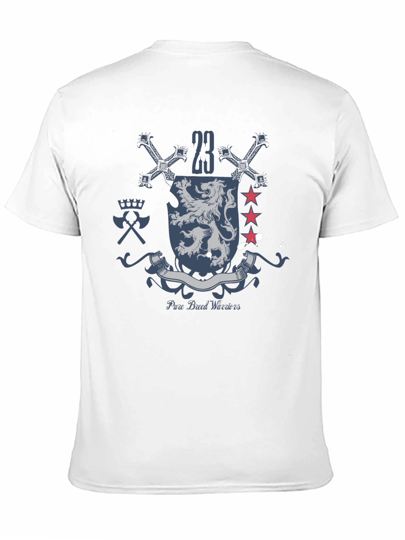 Pure Blood Warriors Crest Graphic T-Shirt