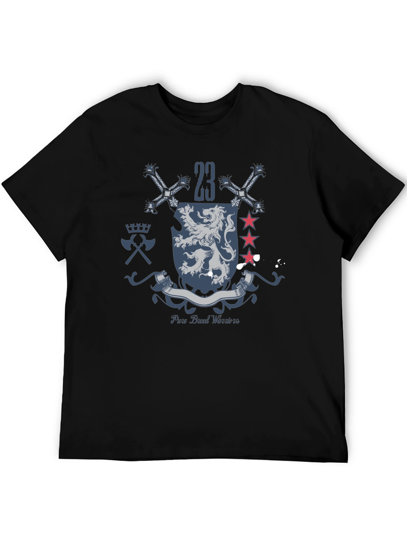 Pure Blood Warriors Crest Graphic T-Shirt