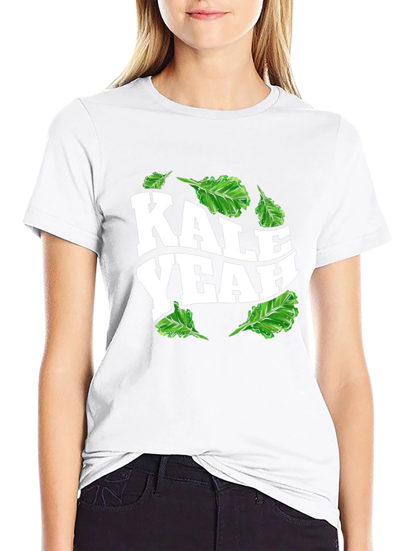 Kale Yeah T-Shirt - Funny Vegan Graphic Tee