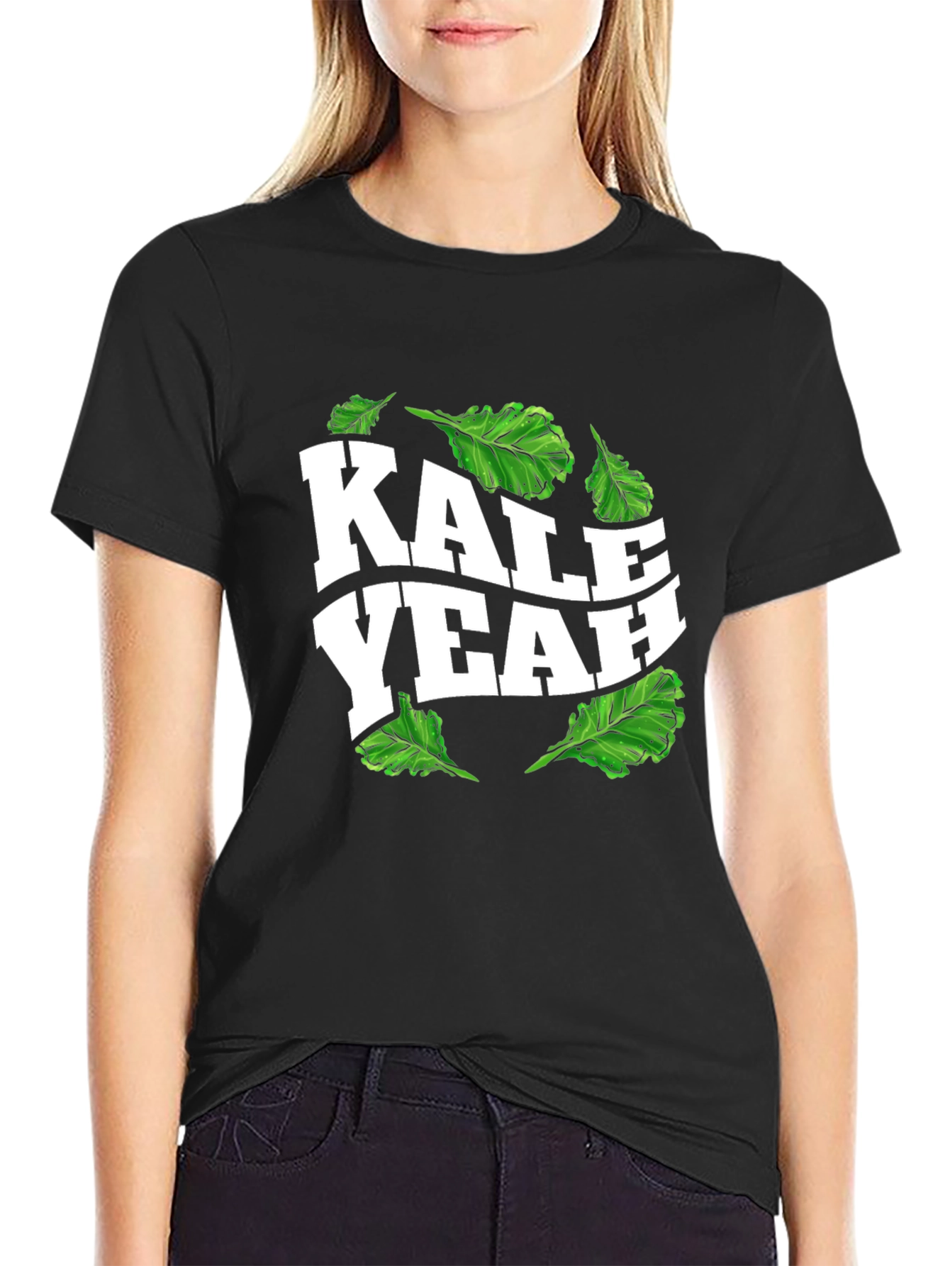 Kale Yeah T-Shirt - Funny Vegan Graphic Tee