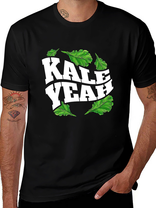 Kale Yeah T-Shirt - Funny Vegan Graphic Tee