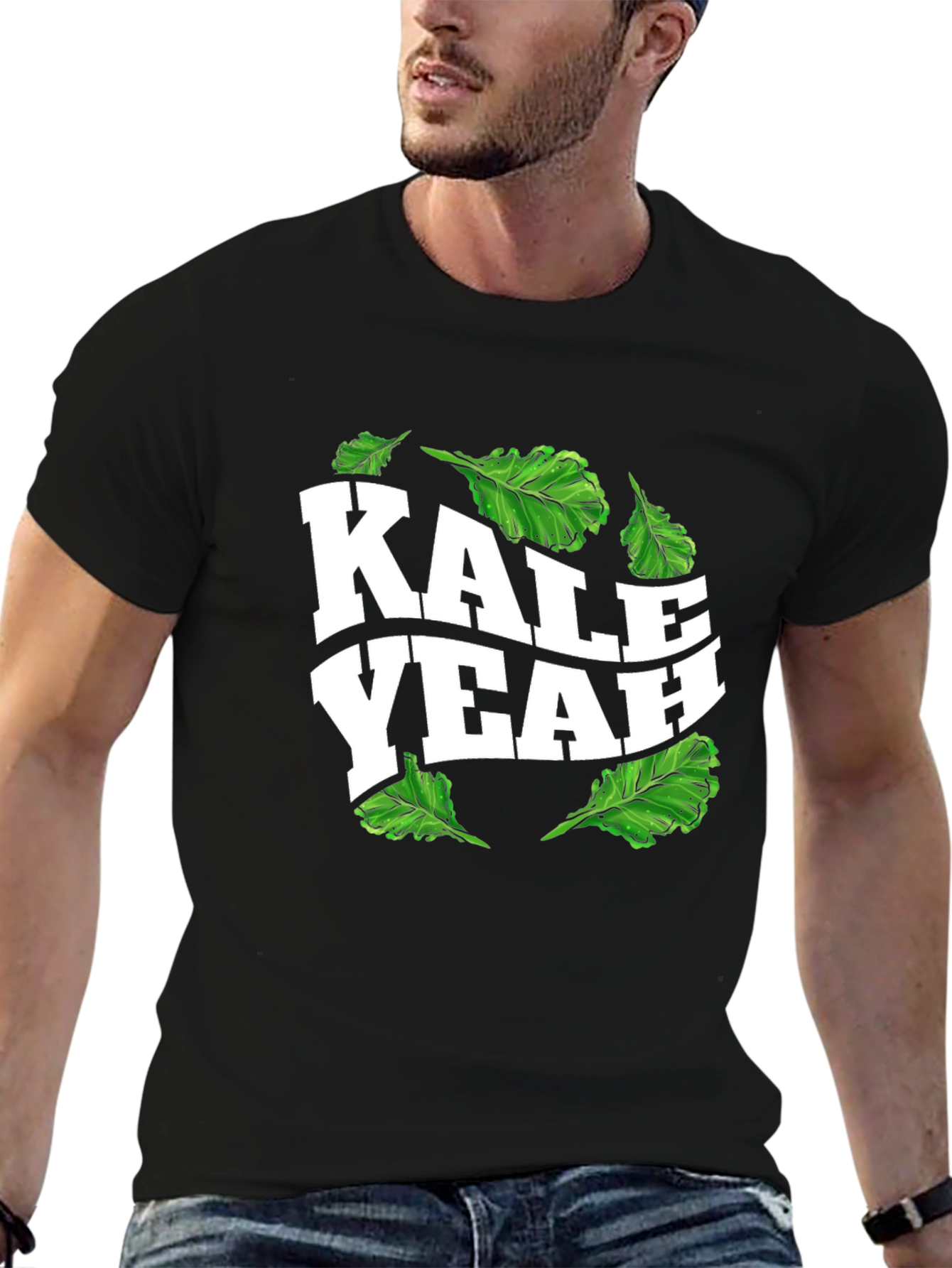 Kale Yeah T-Shirt - Funny Vegan Graphic Tee