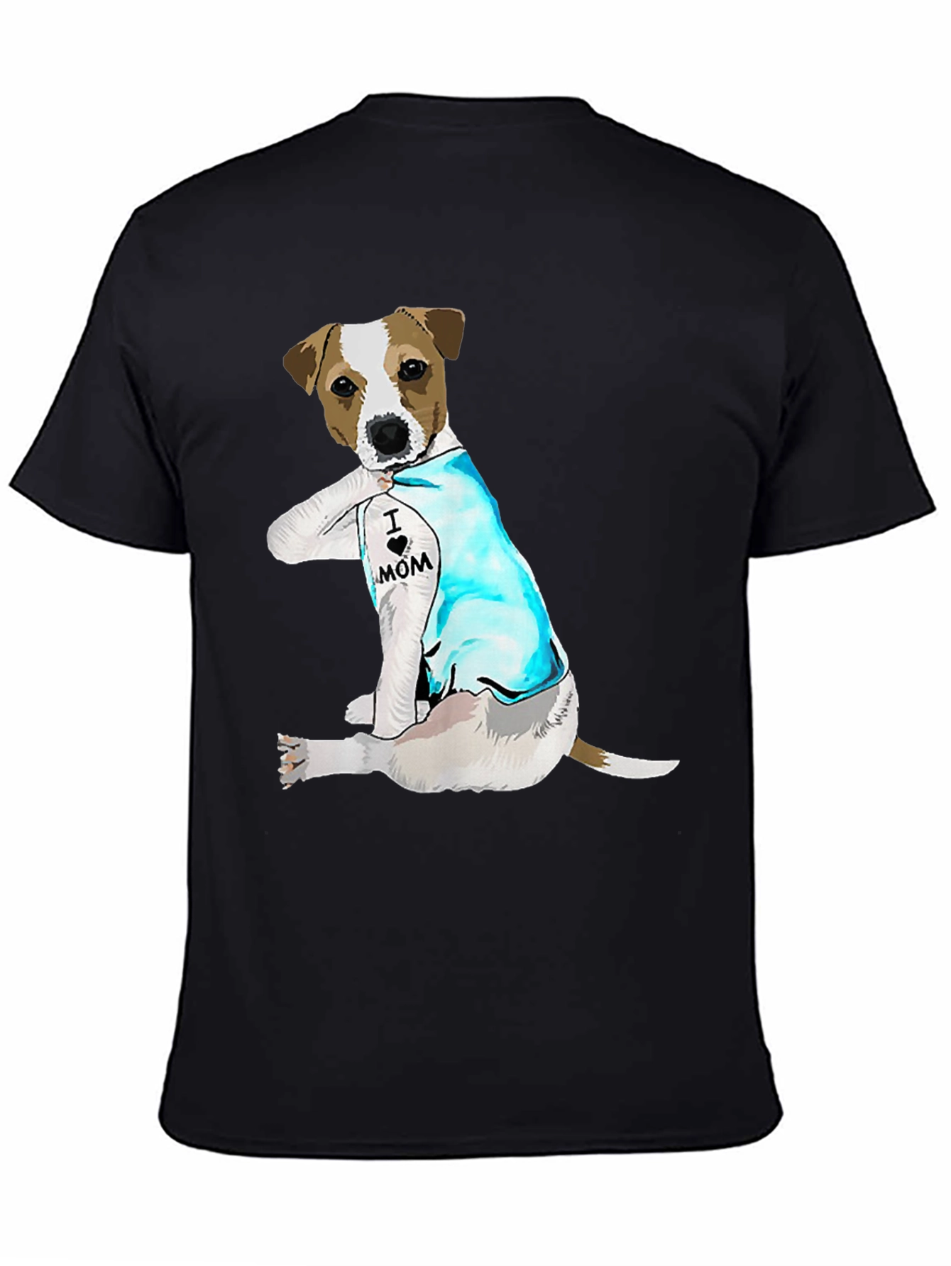I Heart Mom Dog Tattoo T-Shirt