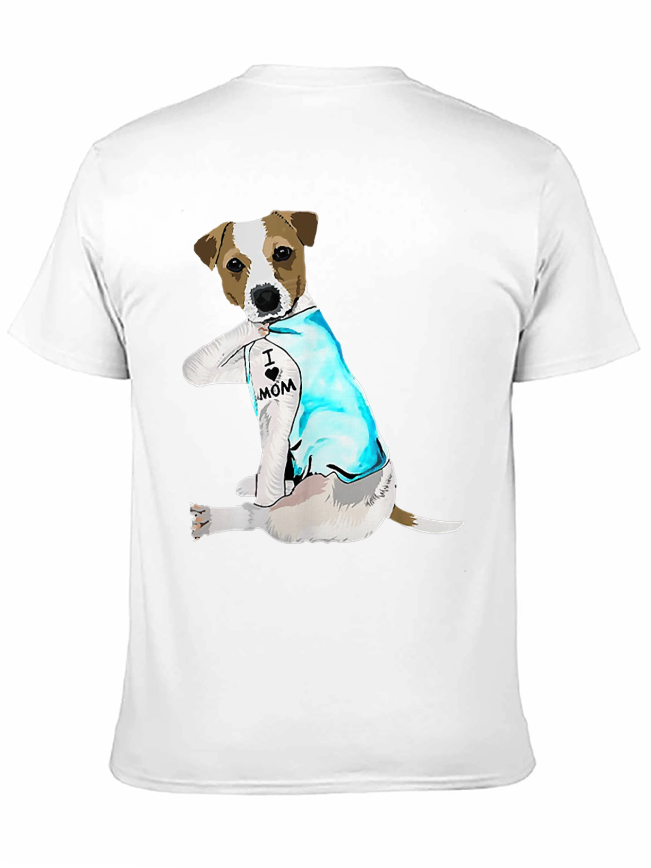 I Heart Mom Dog Tattoo T-Shirt
