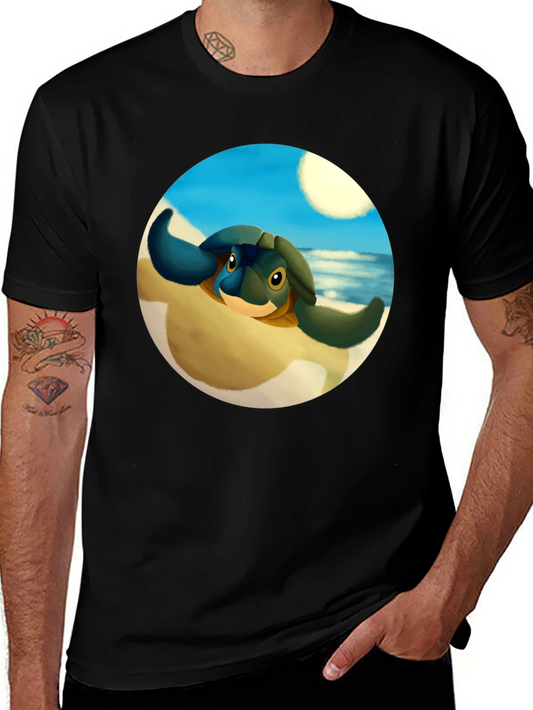 Cute Turtle Graphic Tee