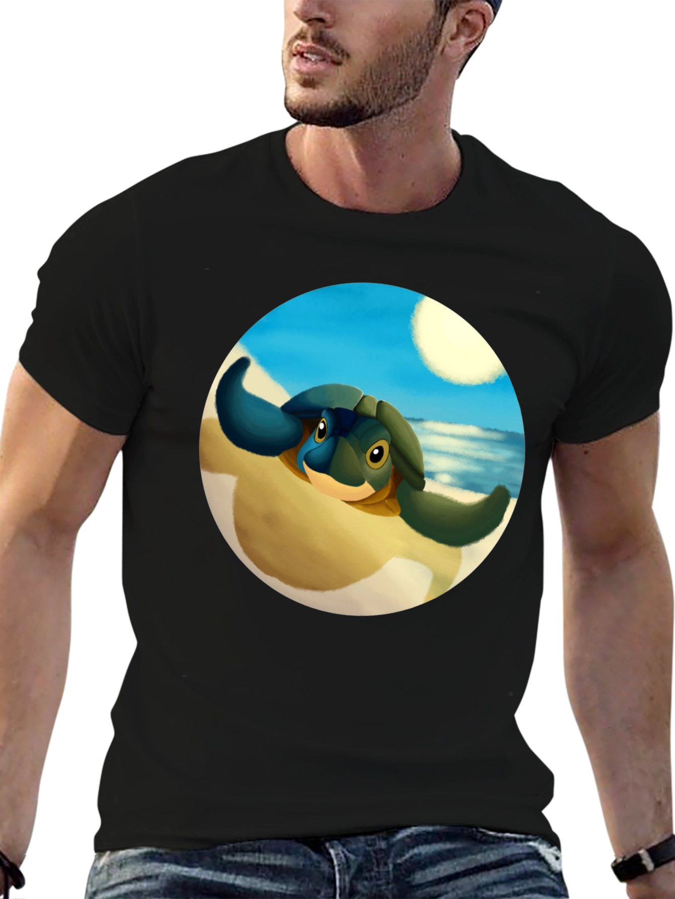 Cute Turtle Graphic Tee