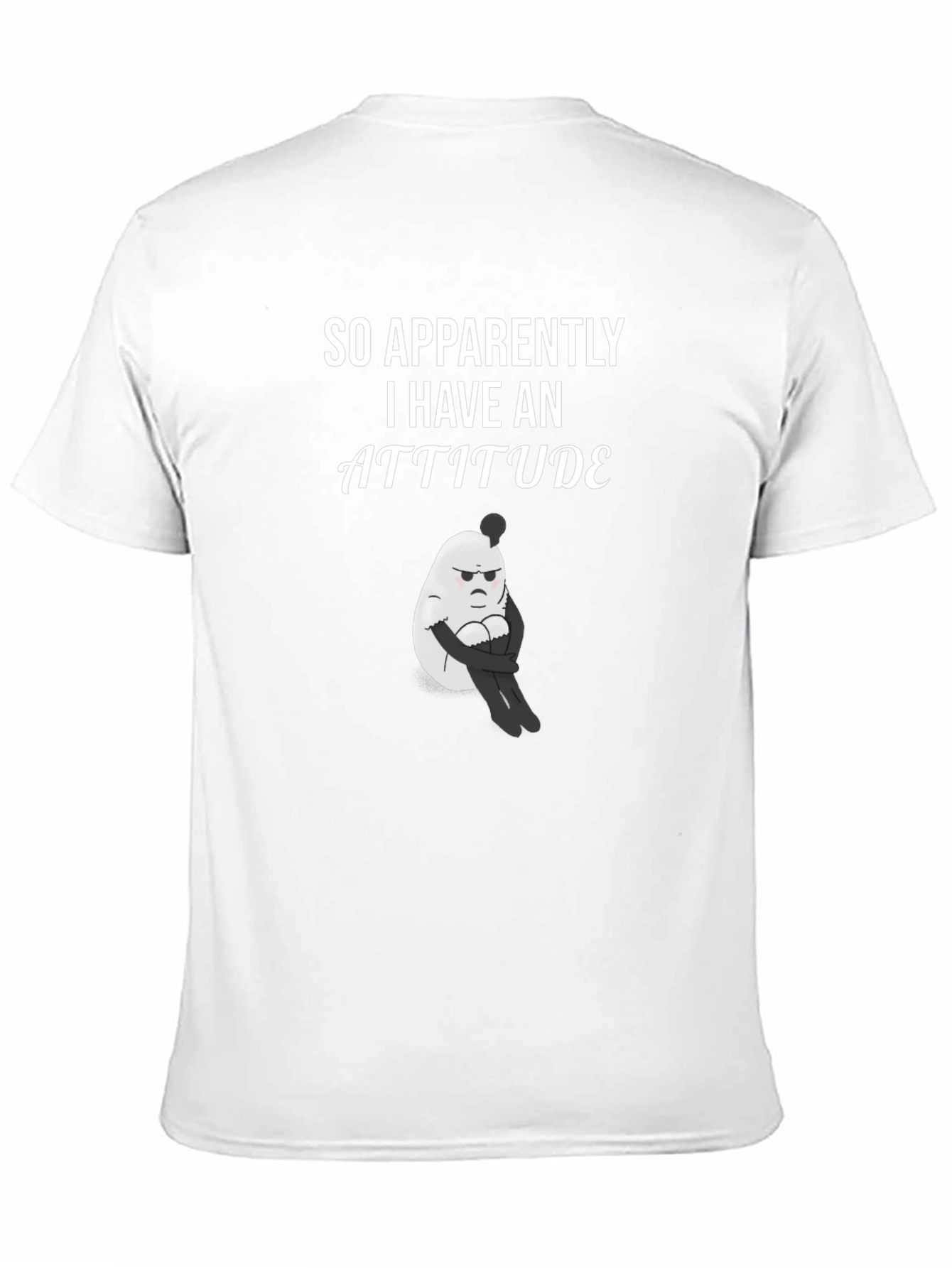 Attitude Egg Graphic T-Shirt - Unisex Cotton Tee