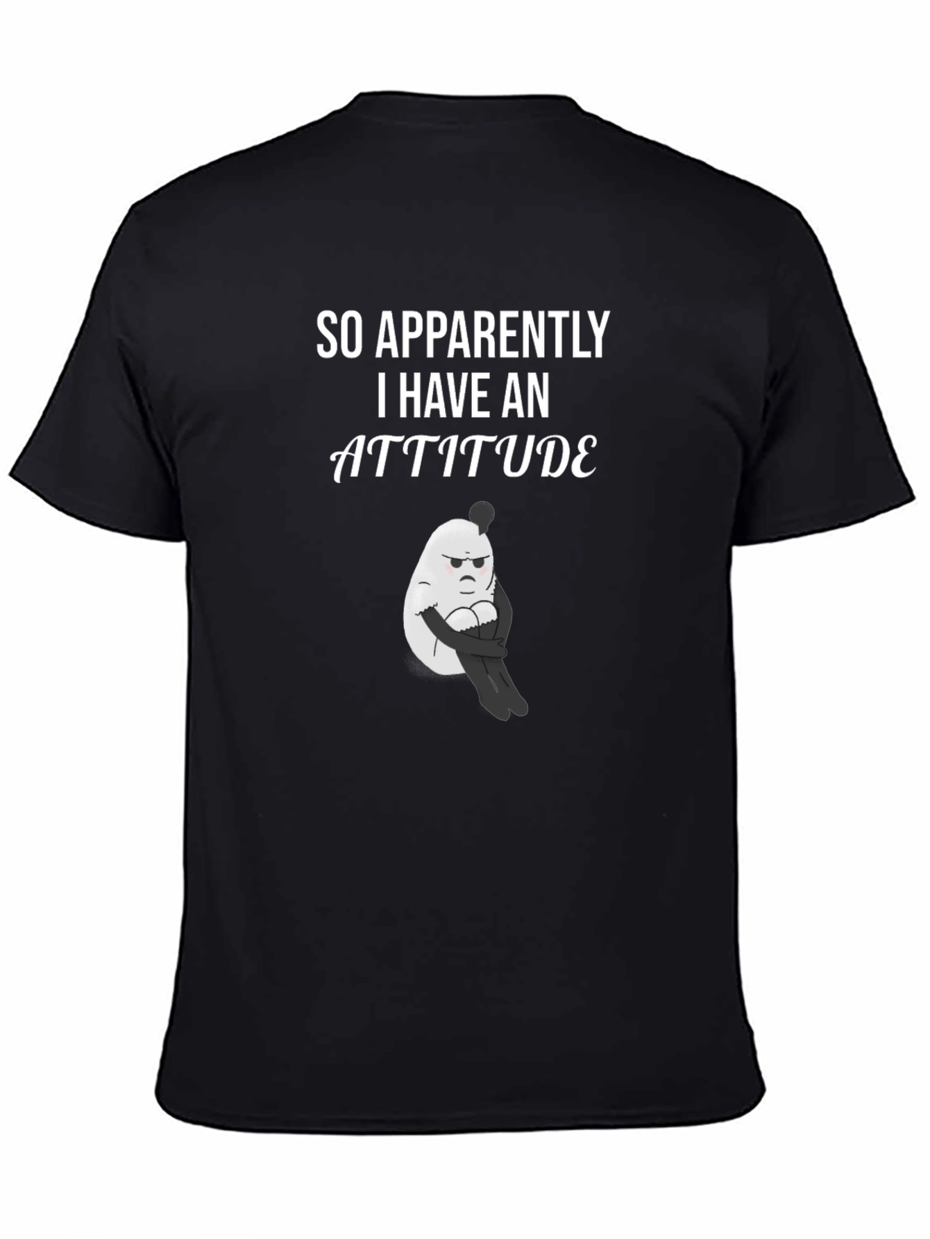 Attitude Egg Graphic T-Shirt - Unisex Cotton Tee