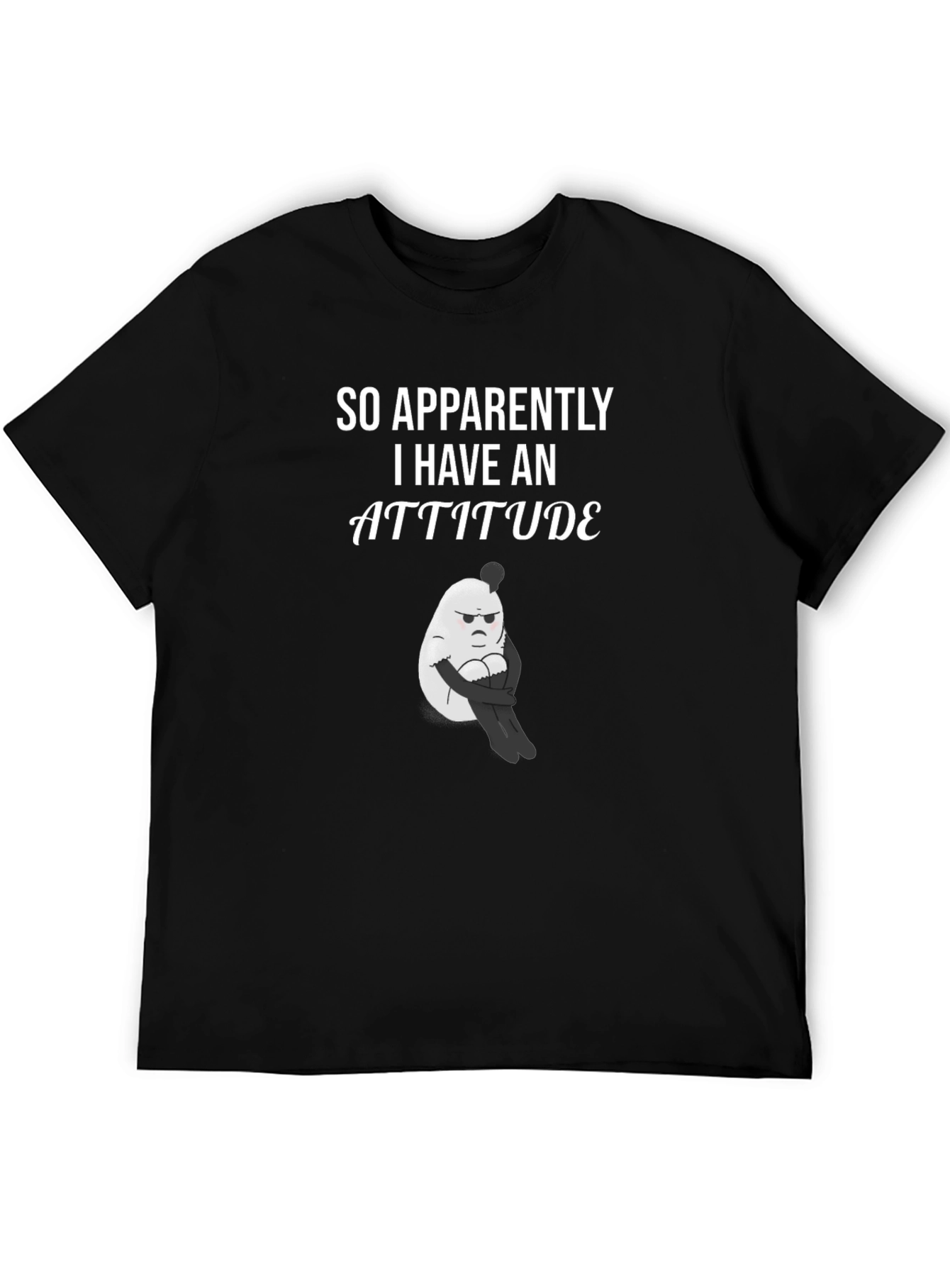 Attitude Egg Graphic T-Shirt - Unisex Cotton Tee