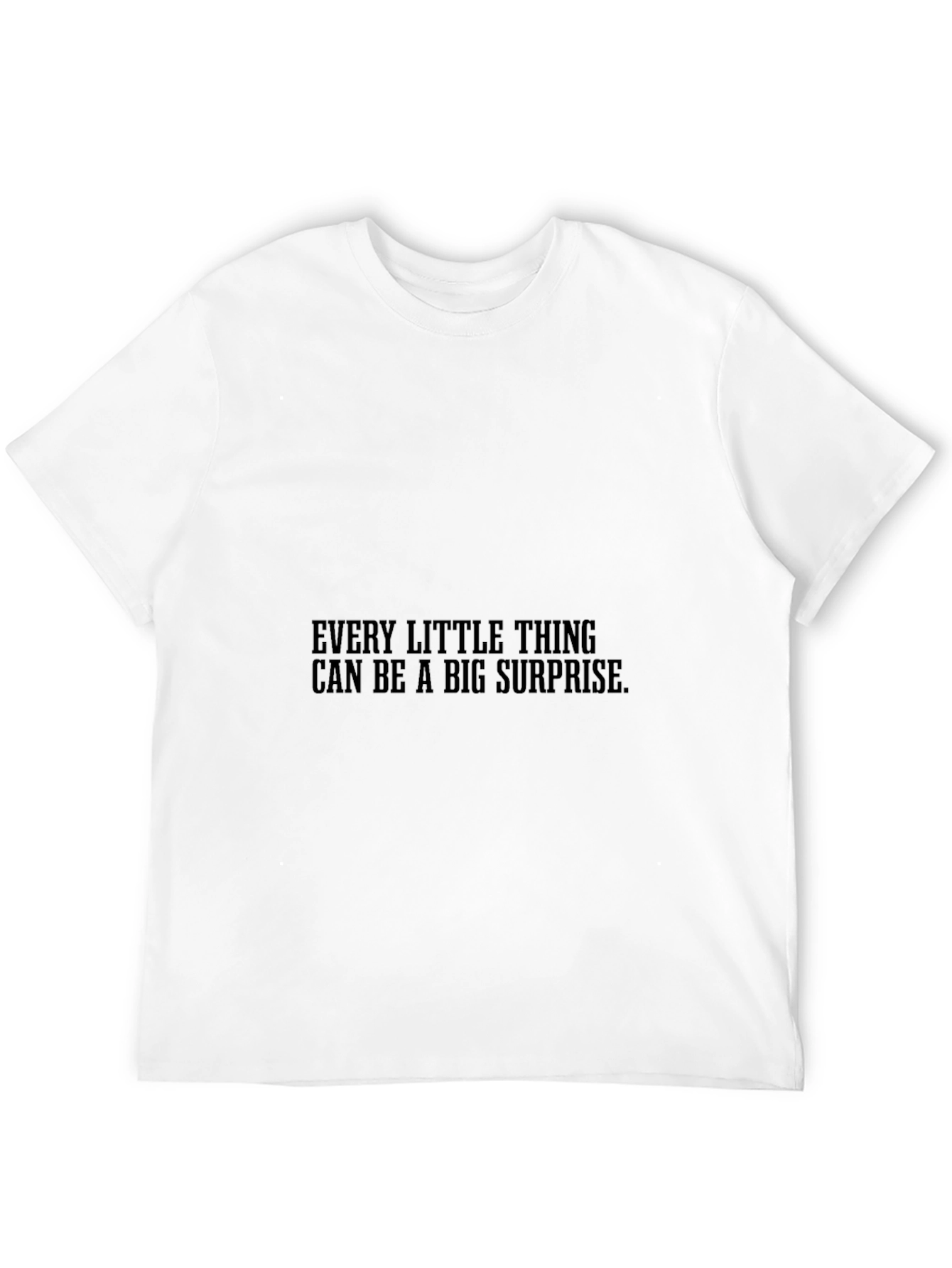 Every Little Thing Graphic Tee - Mens Black T-Shirt