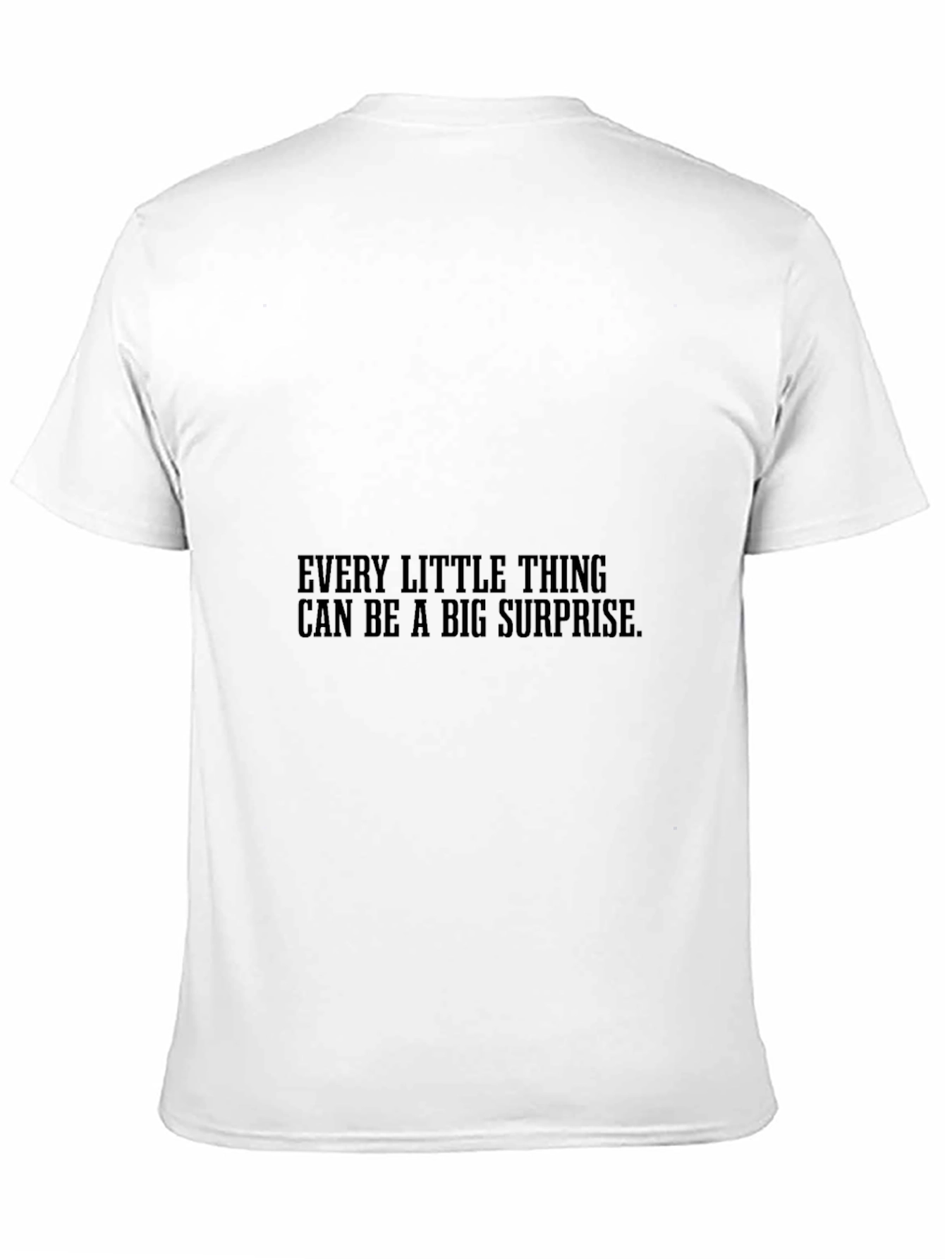 Every Little Thing Graphic Tee - Mens Black T-Shirt