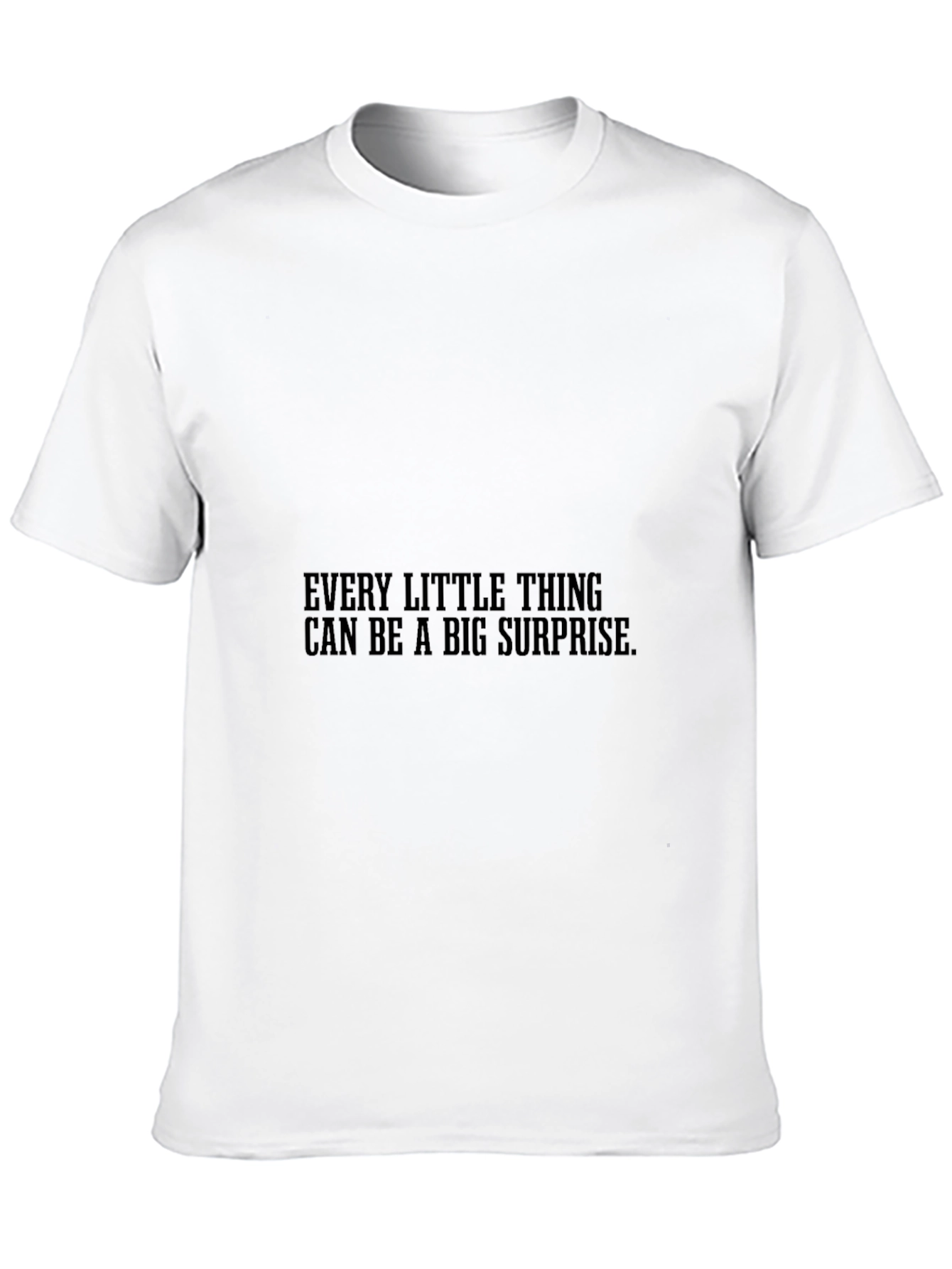 Every Little Thing Graphic Tee - Mens Black T-Shirt