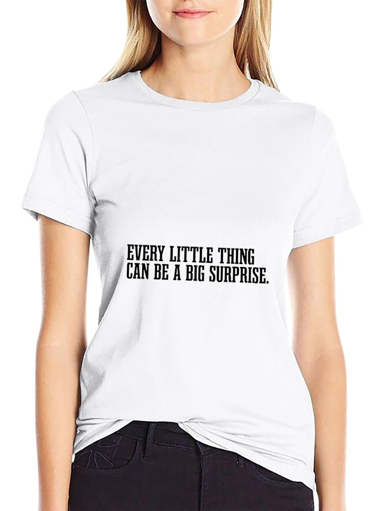 Every Little Thing Graphic Tee - Mens Black T-Shirt