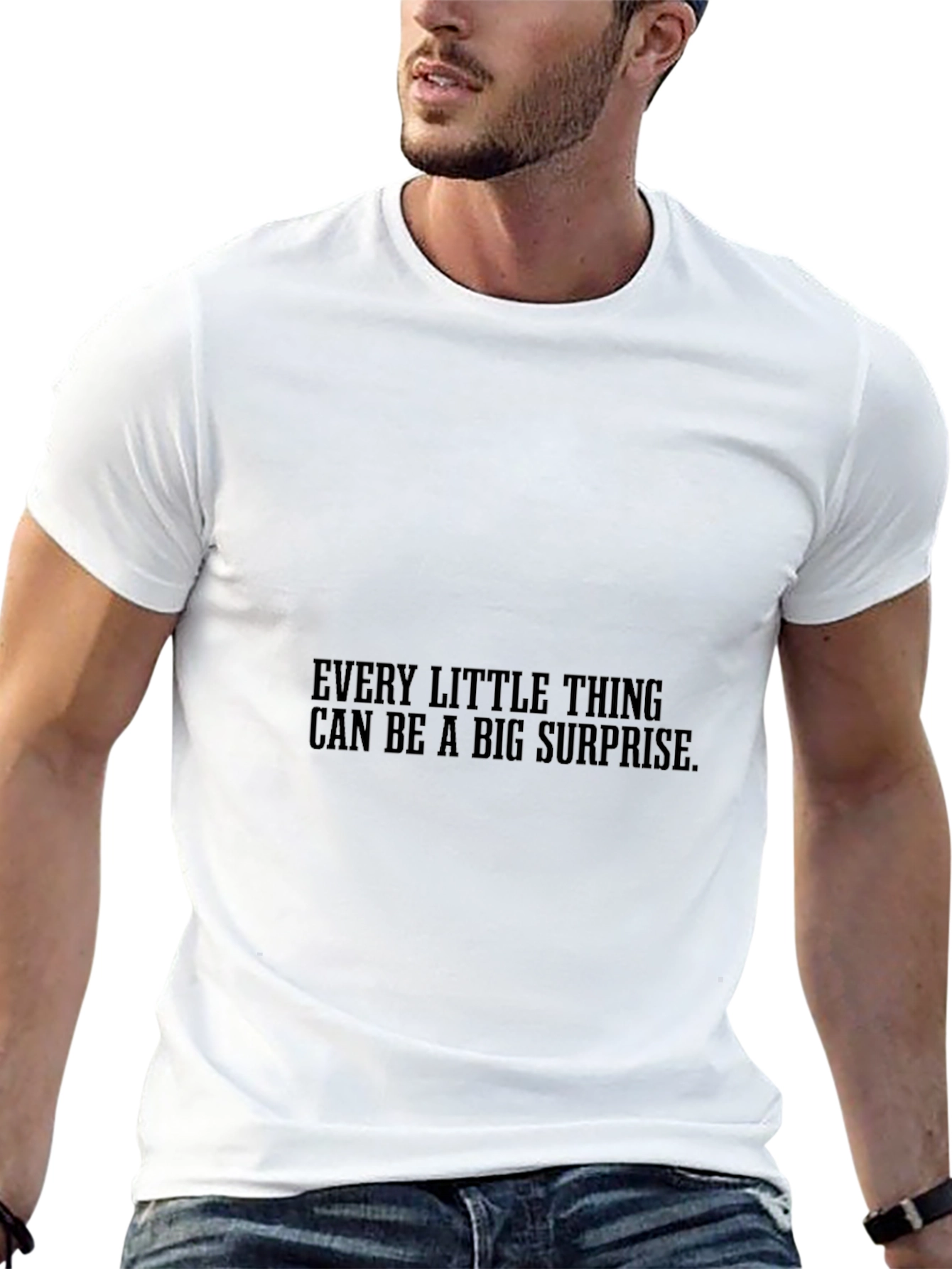 Every Little Thing Graphic Tee - Mens Black T-Shirt