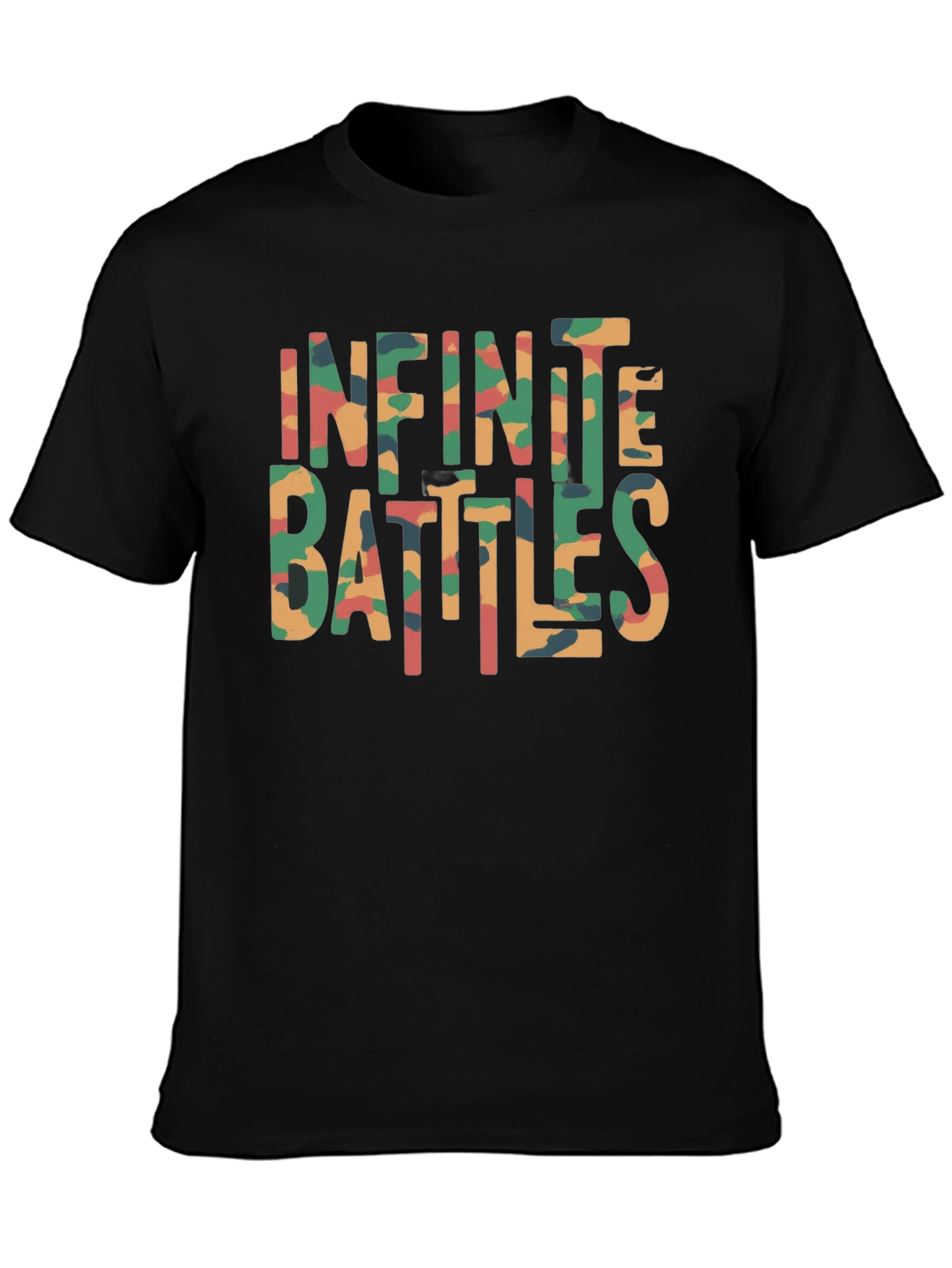 Infinite Battles Camo Graphic Tee