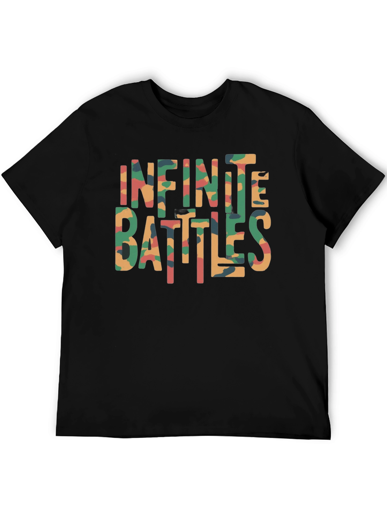 Infinite Battles Camo Graphic Tee