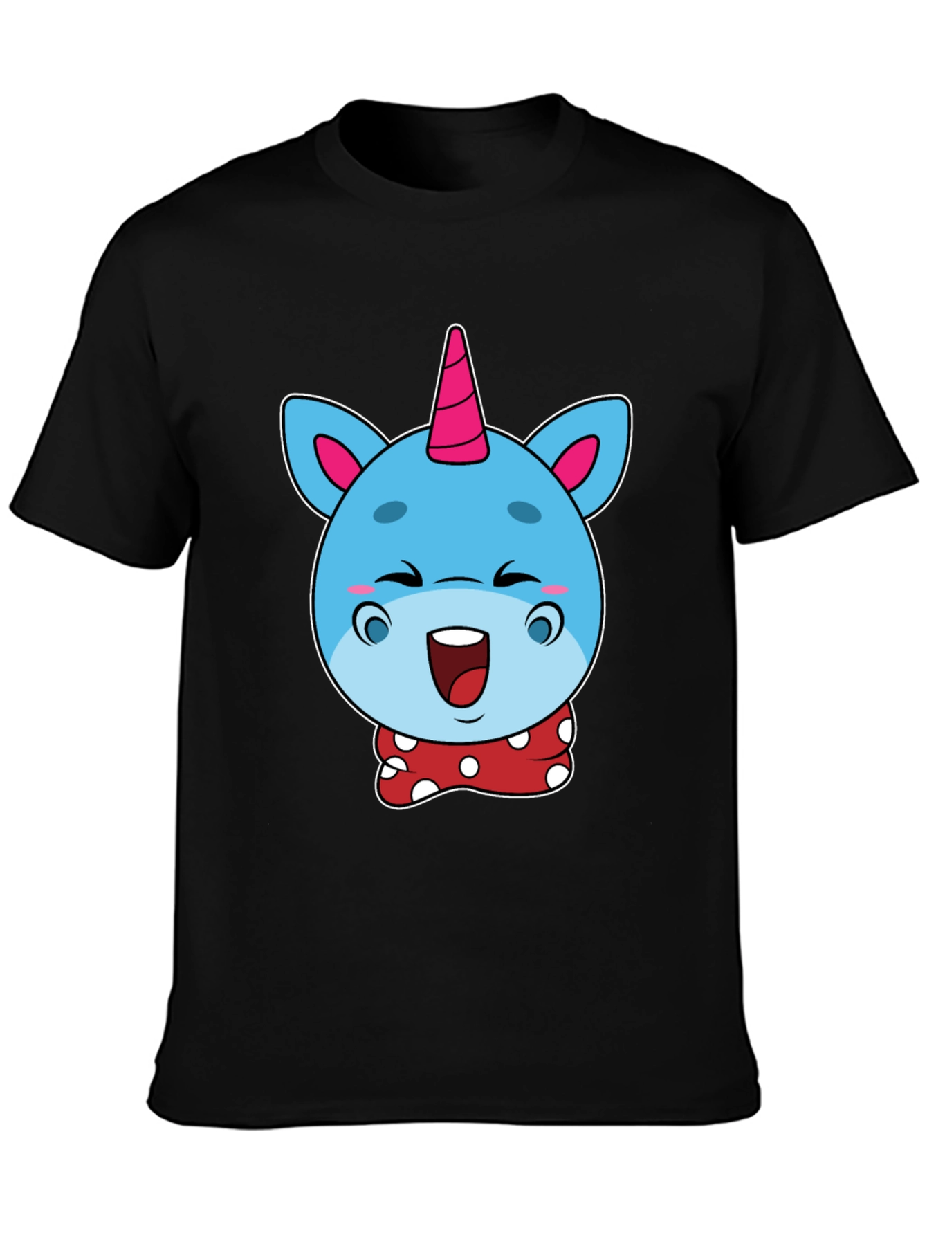 Cartoon Unicorn Graphic T-Shirt
