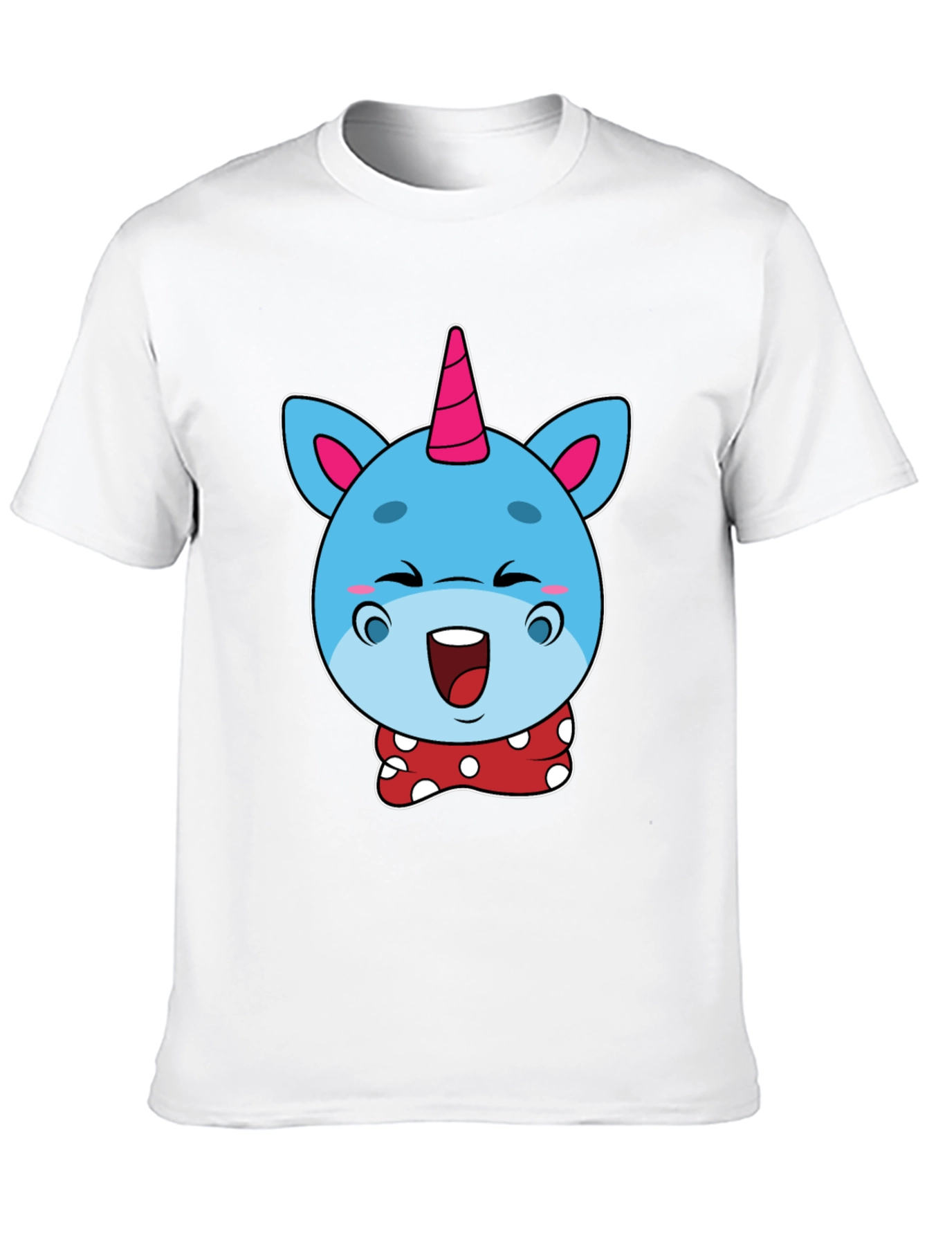 Cartoon Unicorn Graphic T-Shirt