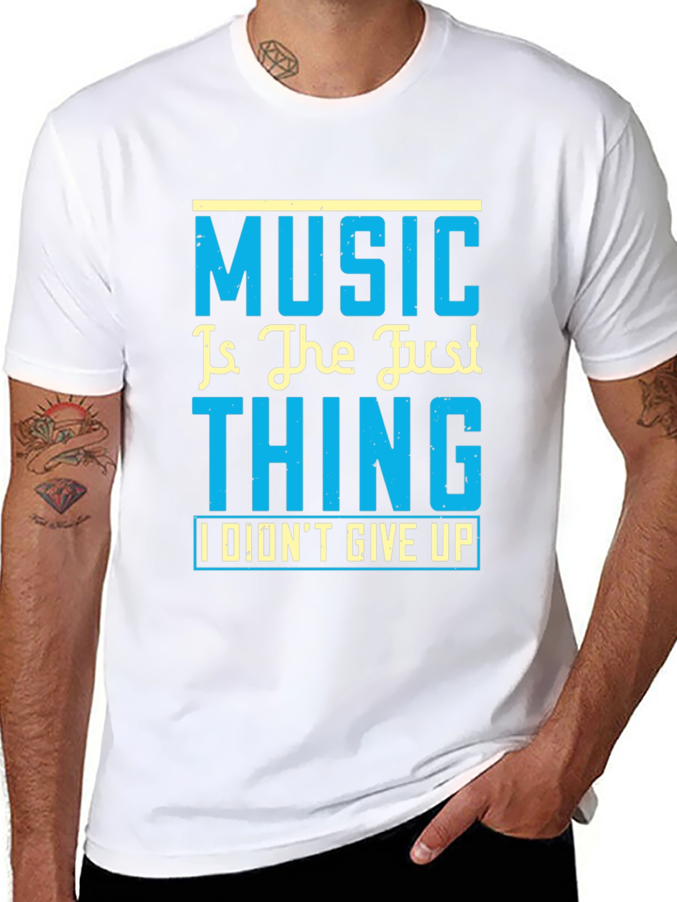 Music is the Just Thing Graphic Tee