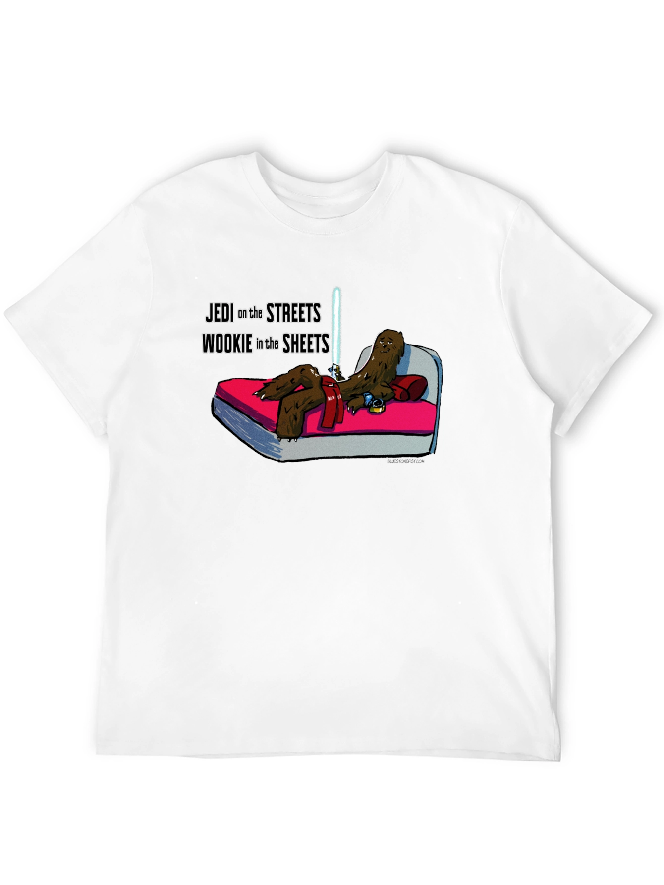 Jedi Wookie in the Sheets Mens T-Shirt