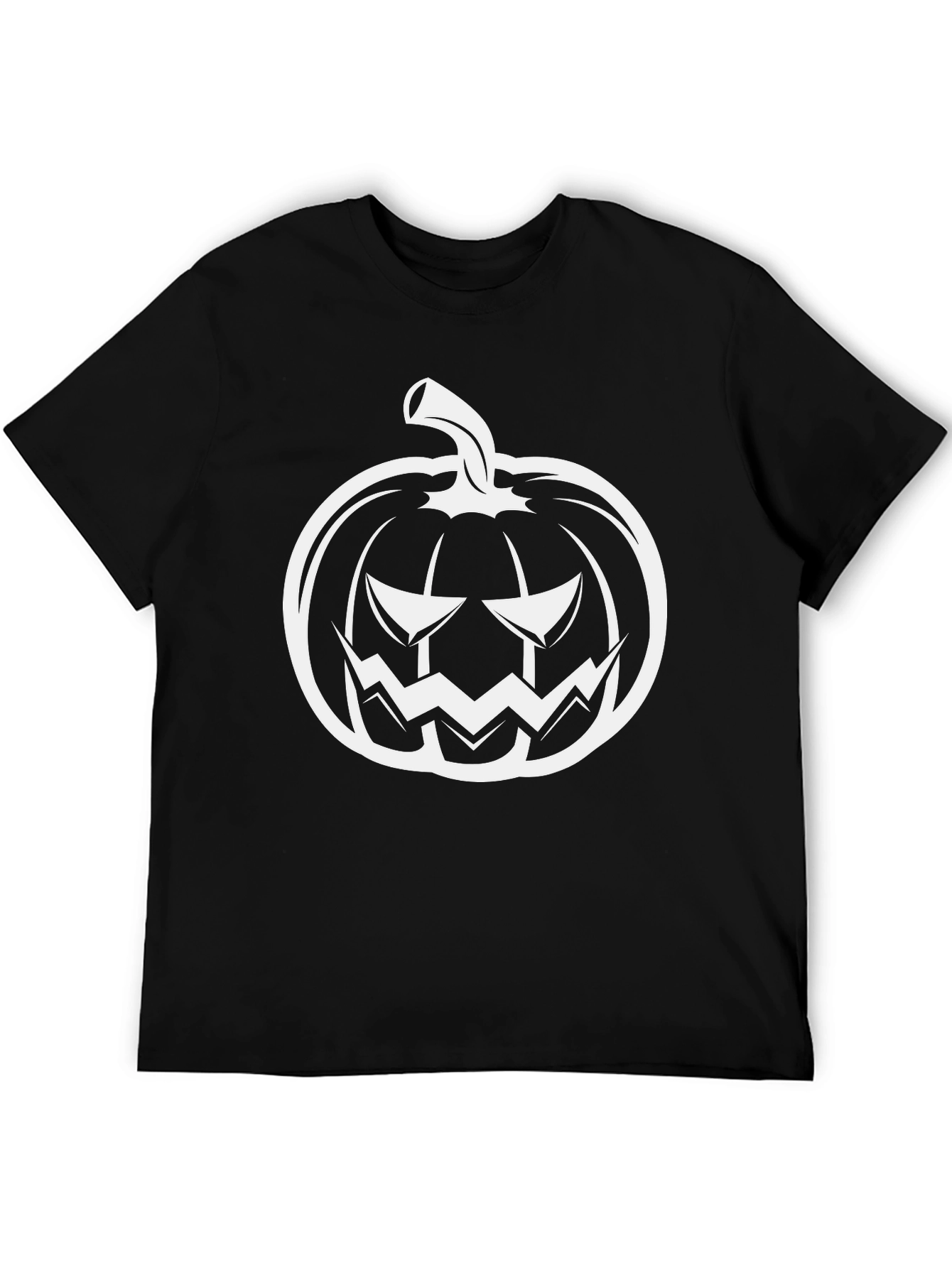 Spooky Pumpkin Graphic Tee - Halloween Shirt