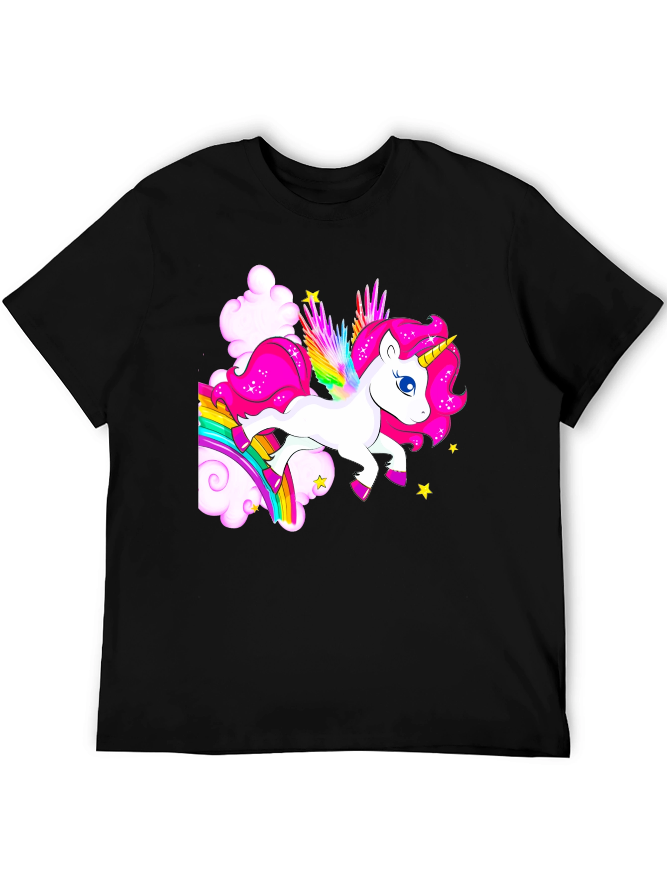 Rainbow Unicorn Graphic T-Shirt