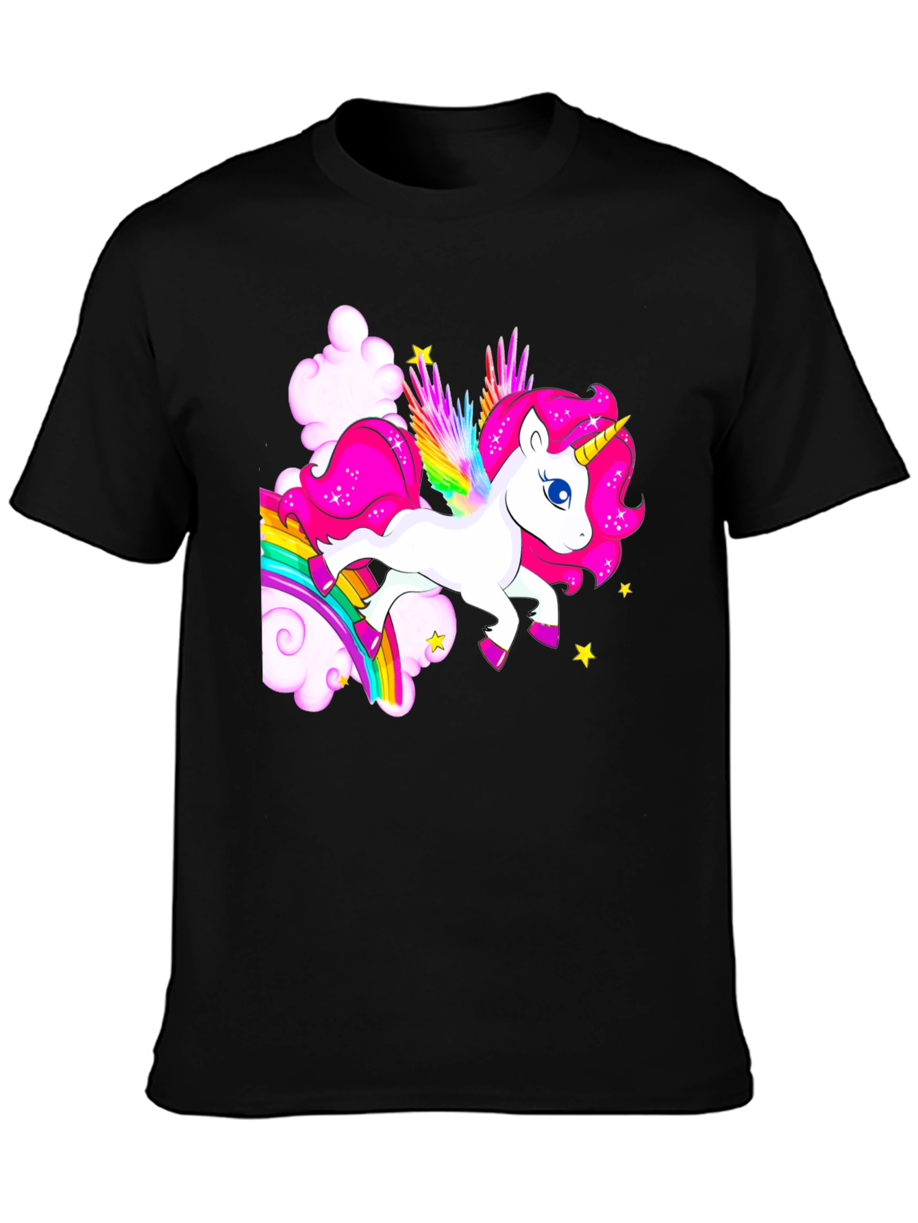 Rainbow Unicorn Graphic T-Shirt