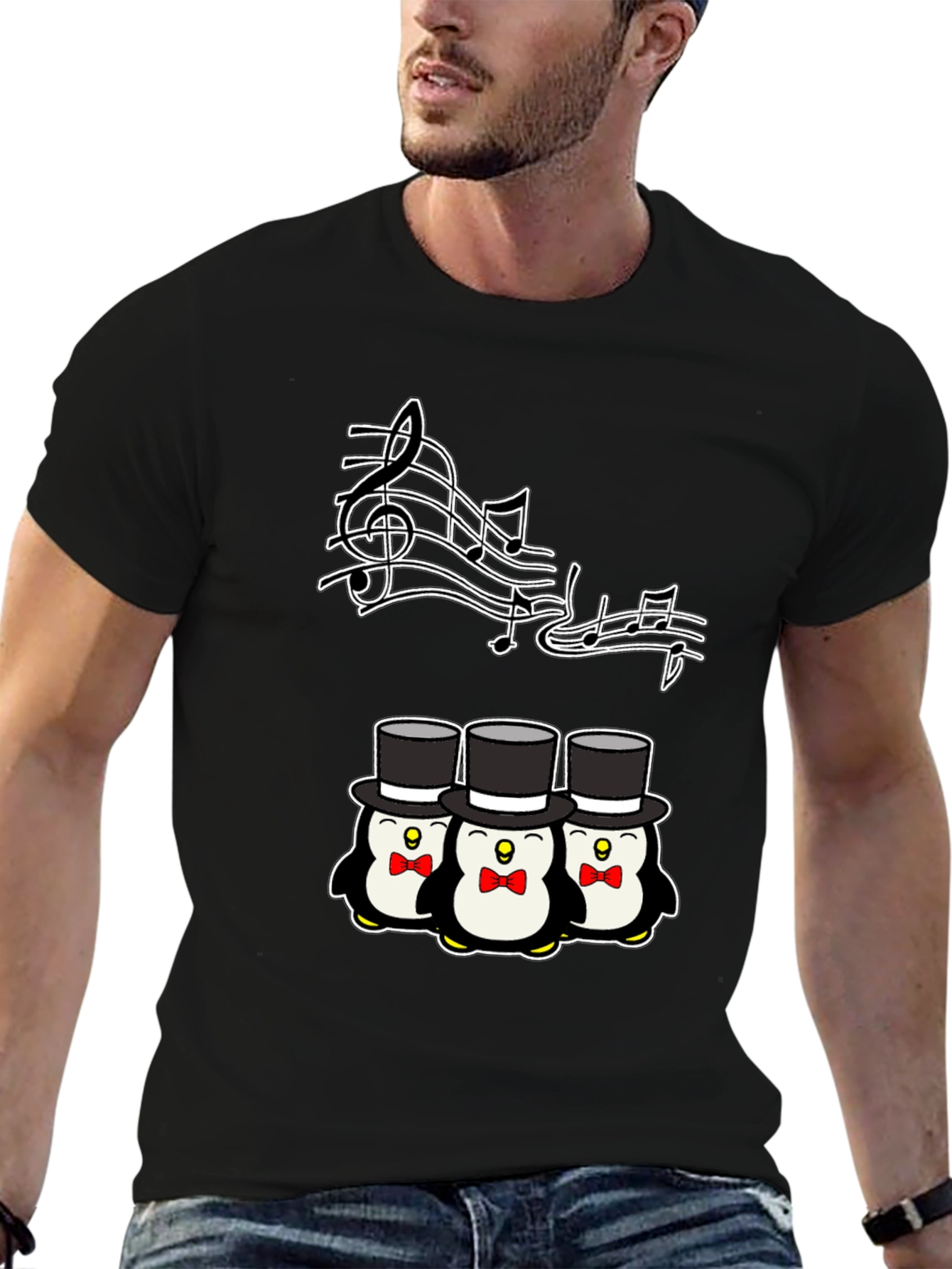 Musical Penguin T-Shirt