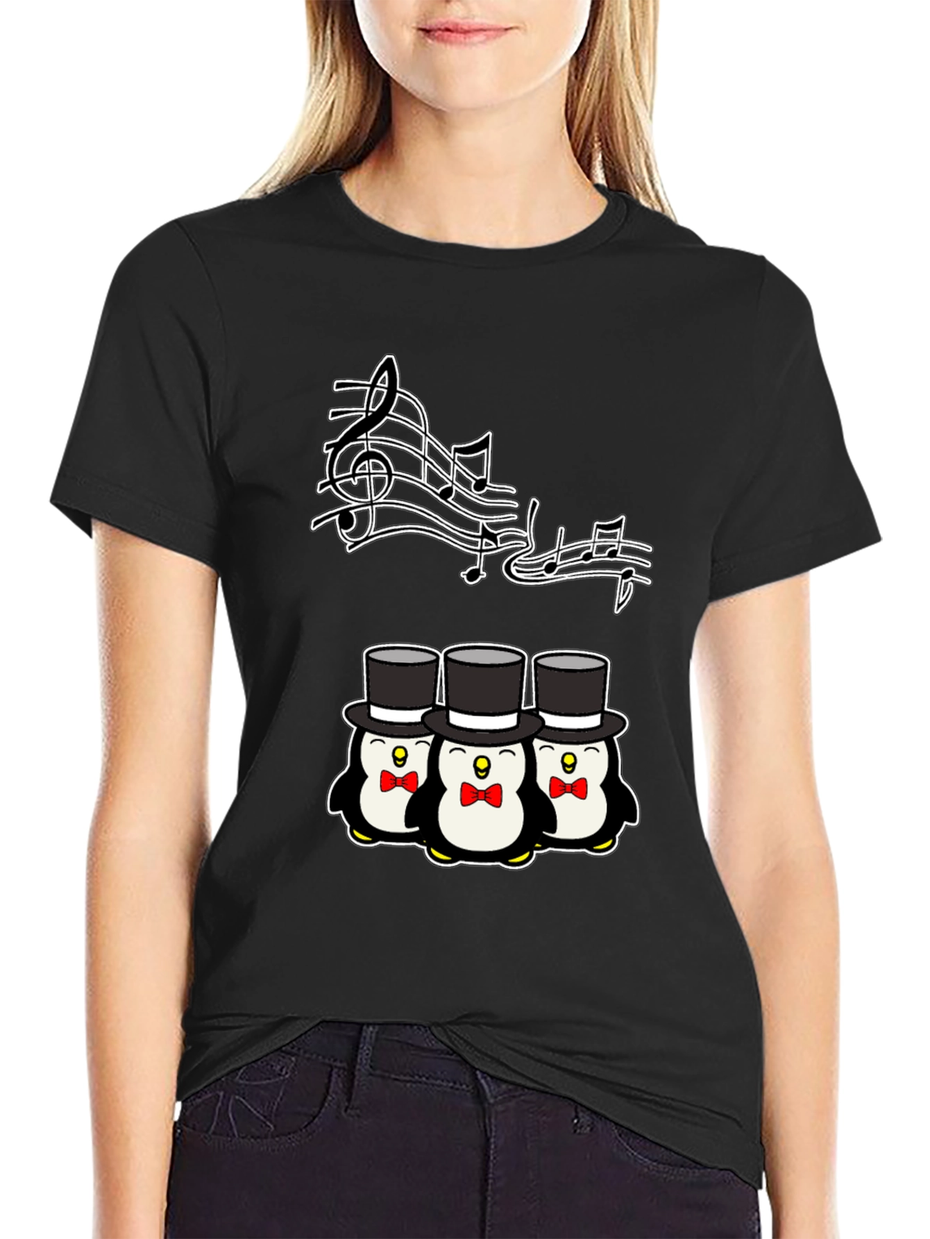 Musical Penguin T-Shirt