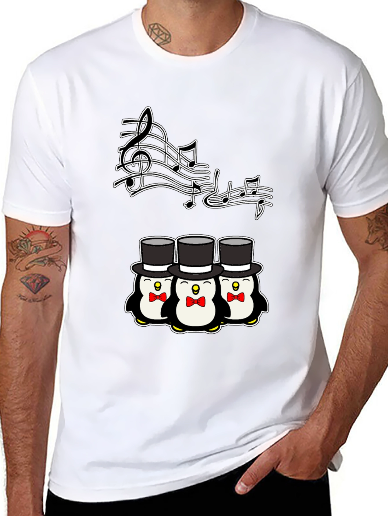 Musical Penguin T-Shirt