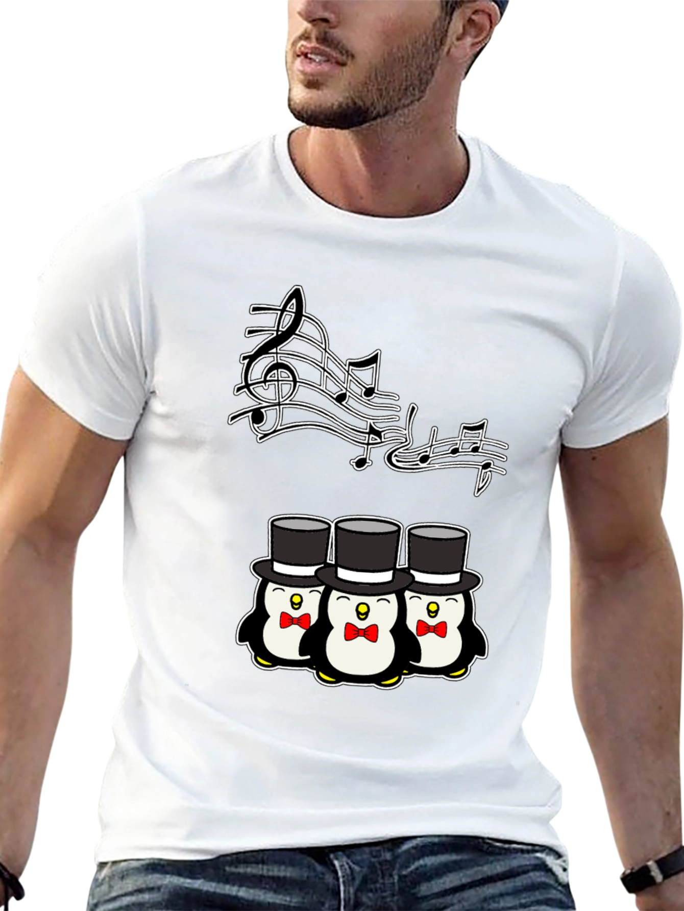 Musical Penguin T-Shirt