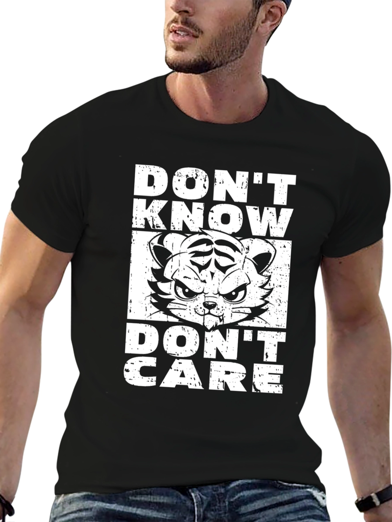 Dont Know Dont Care Graphic Tee