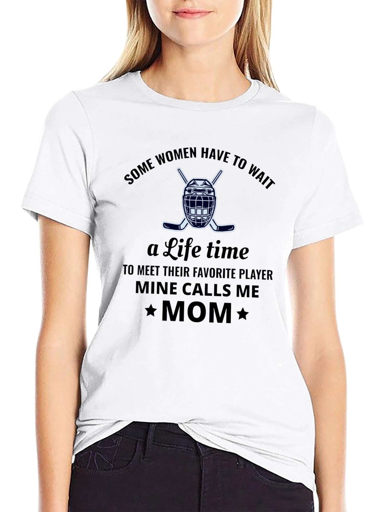 Hockey Mom T-Shirt - Favorite Player